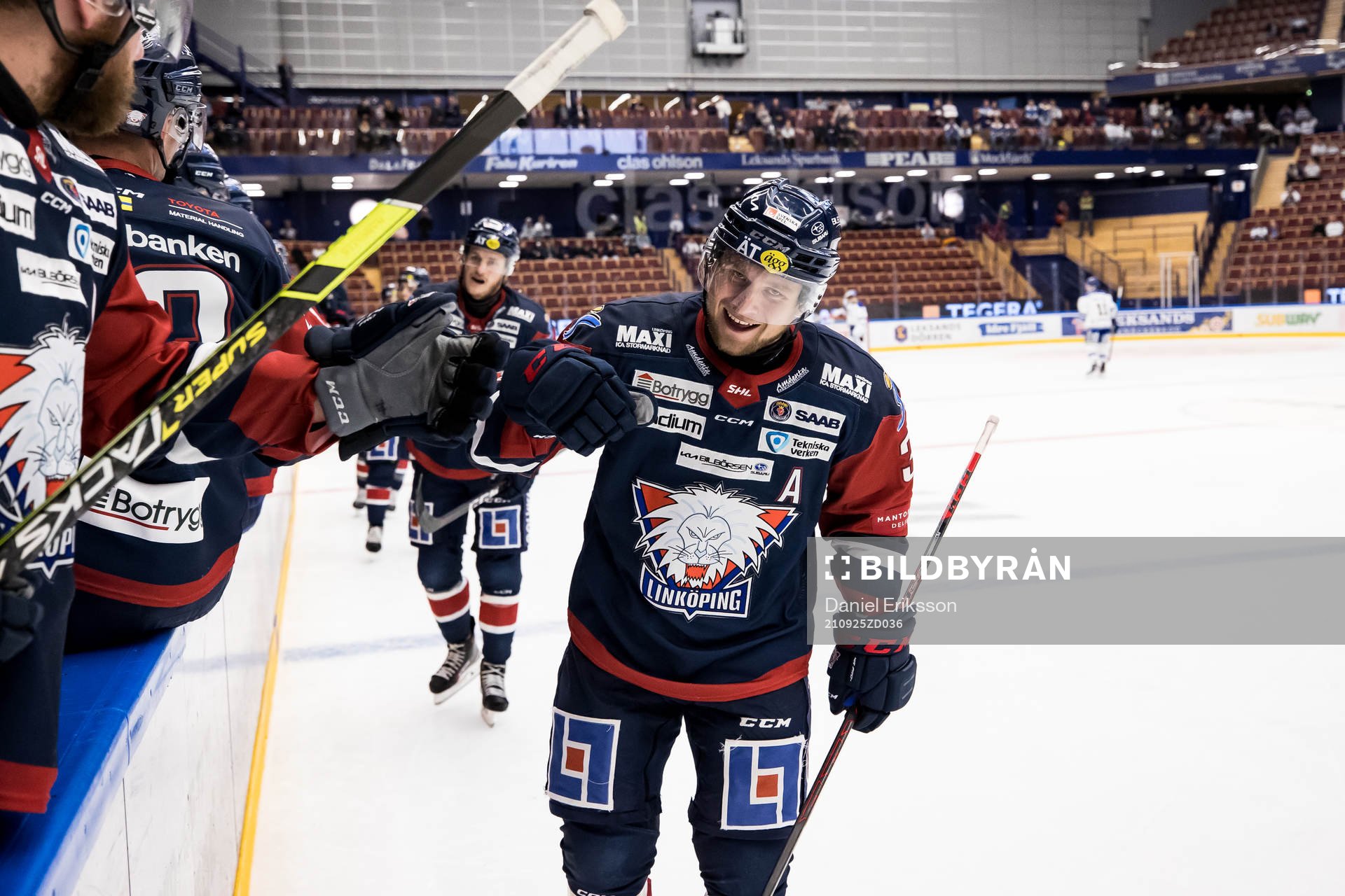 Linköpings Jesper Pettersson jubel