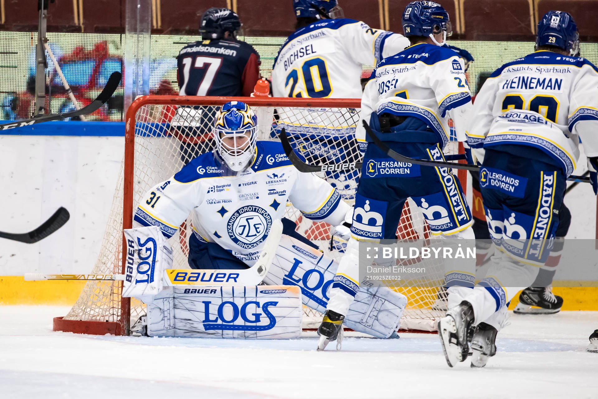 Leksands målvakt Kasimir Kaskisuo