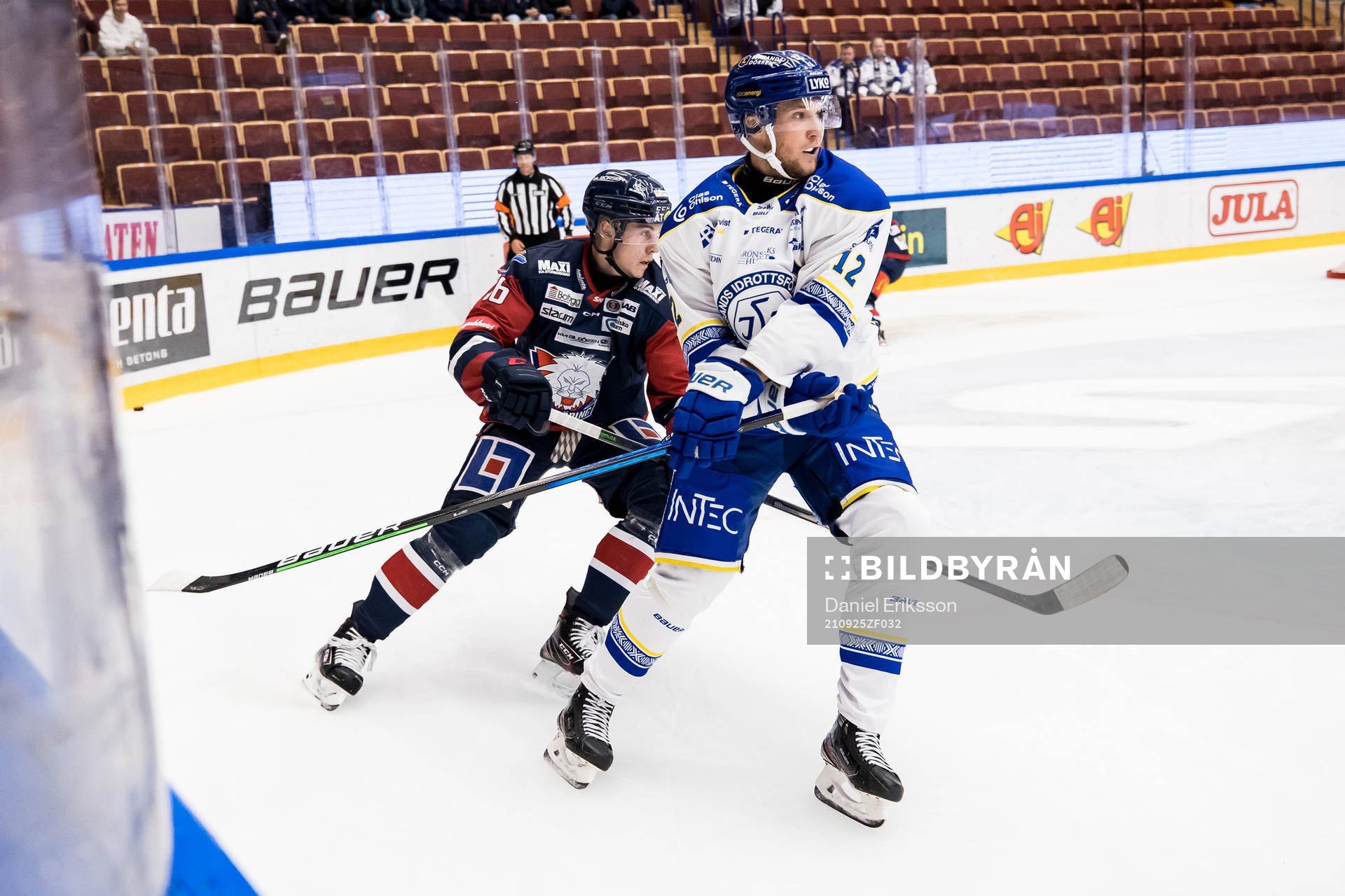 Linköpings Linus Cronholm och Leksands Fredrik Forsberg