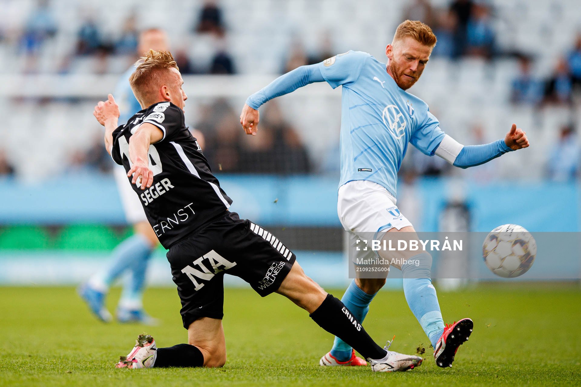 Örebros David Seger och Malmö FFs Anders Christiansen