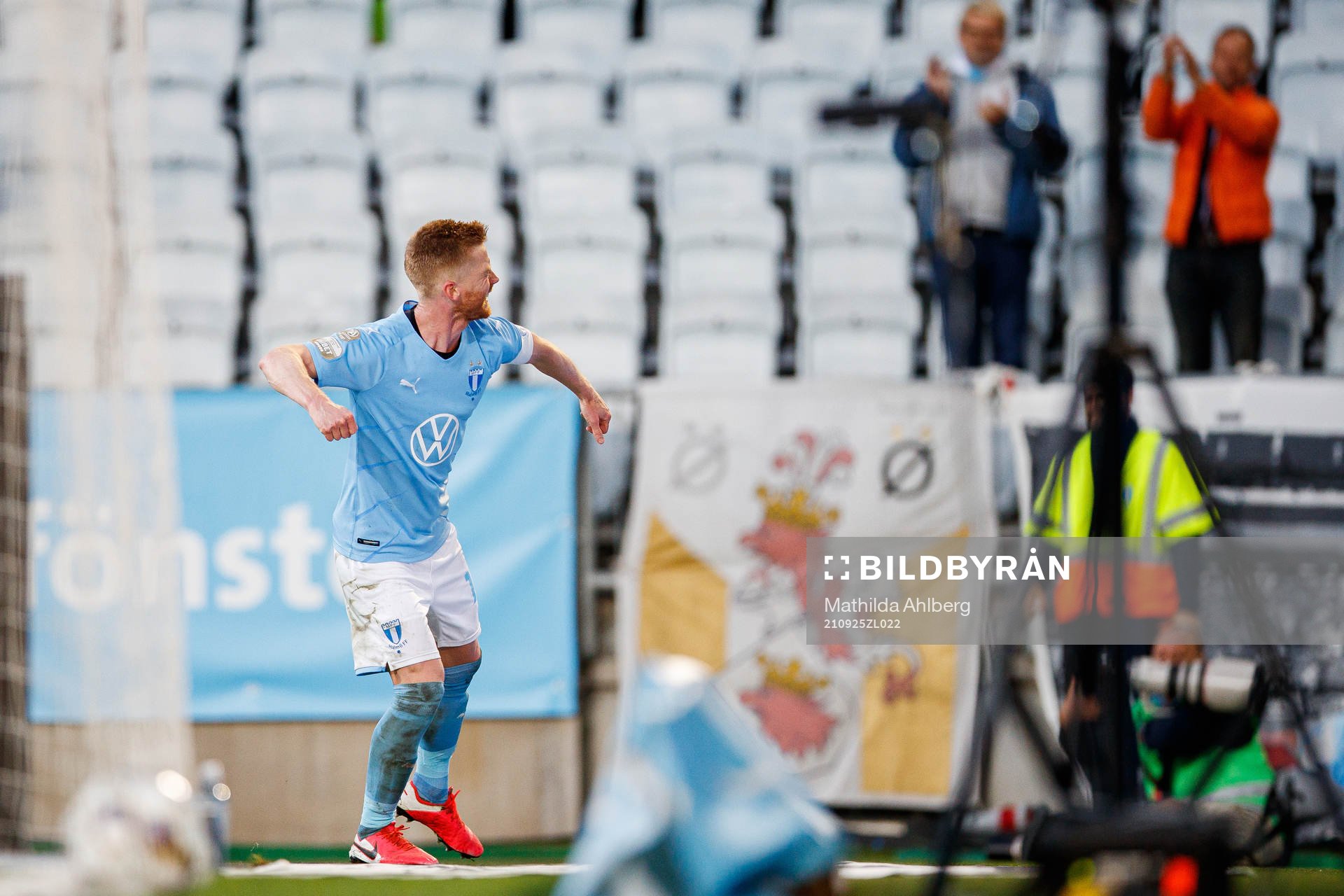 Malmö FFs Anders Christiansen jublar