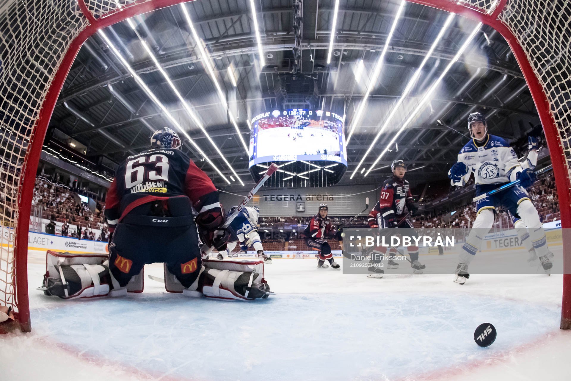 Leksands Nils Åman jublar