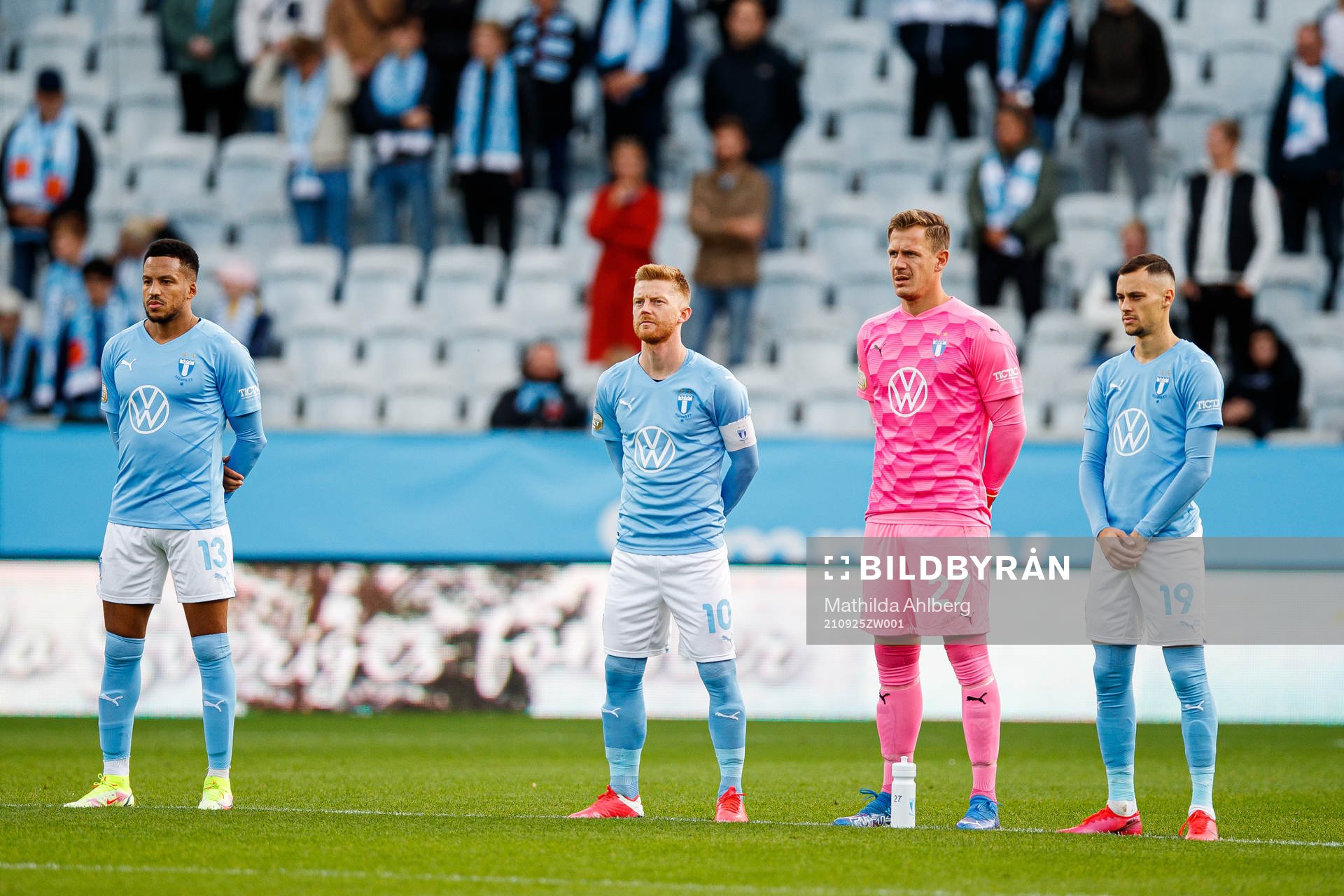 Malmö FFs Martin Olsson , Anders Christiansen , målvakt