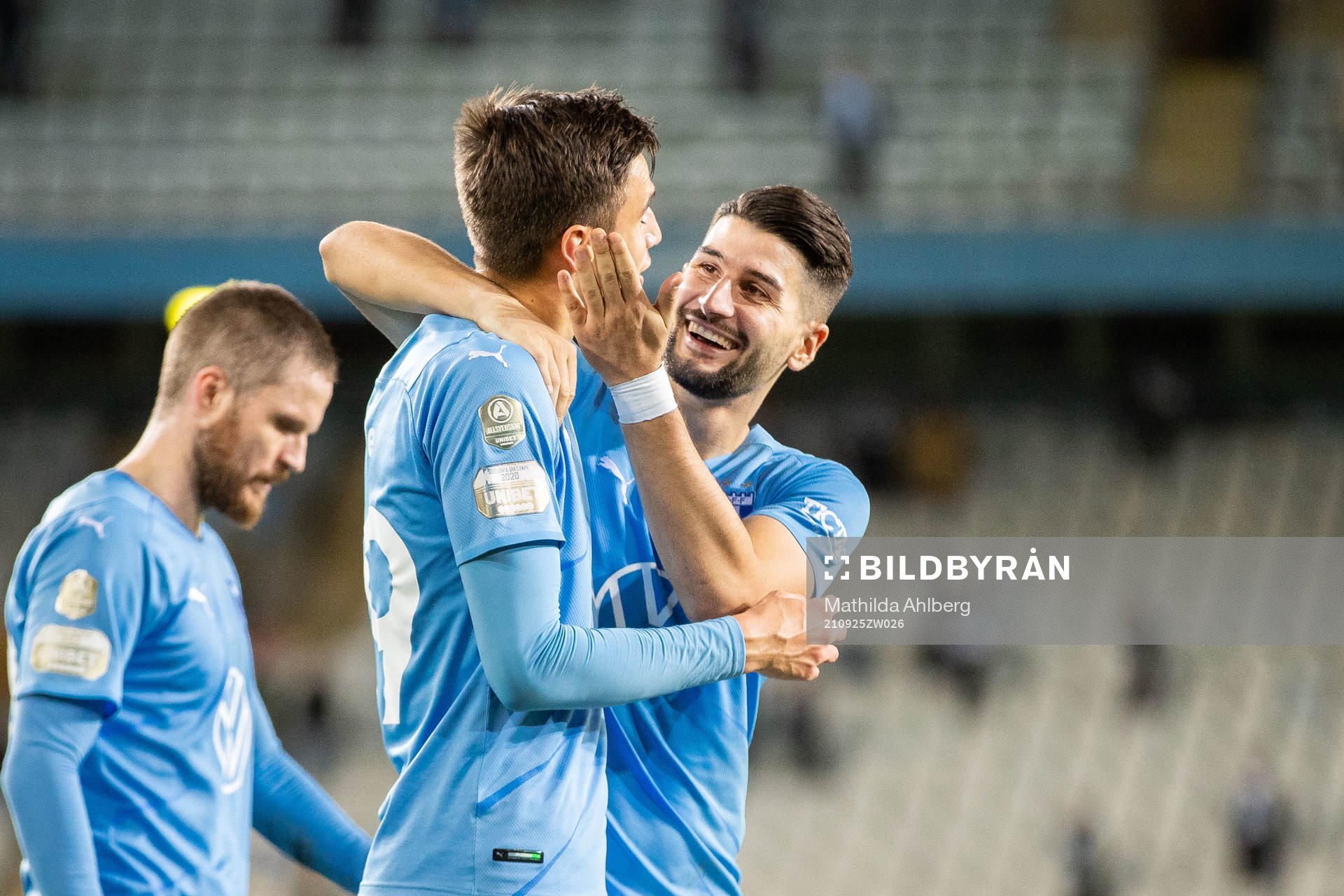 Malmö FFs Noah Eile och Antonio Colak