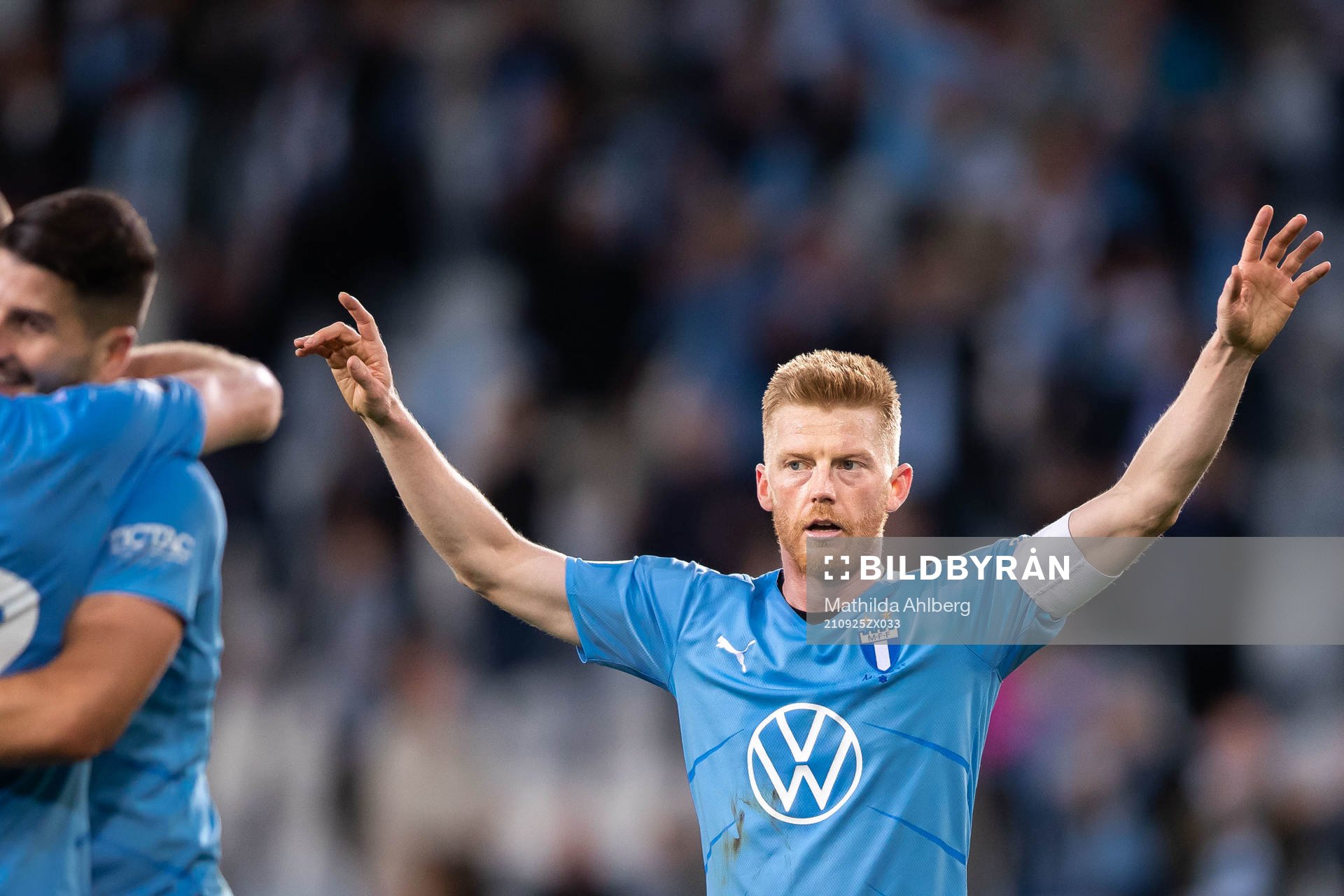 Malmö FFs Anders Christiansen jublar