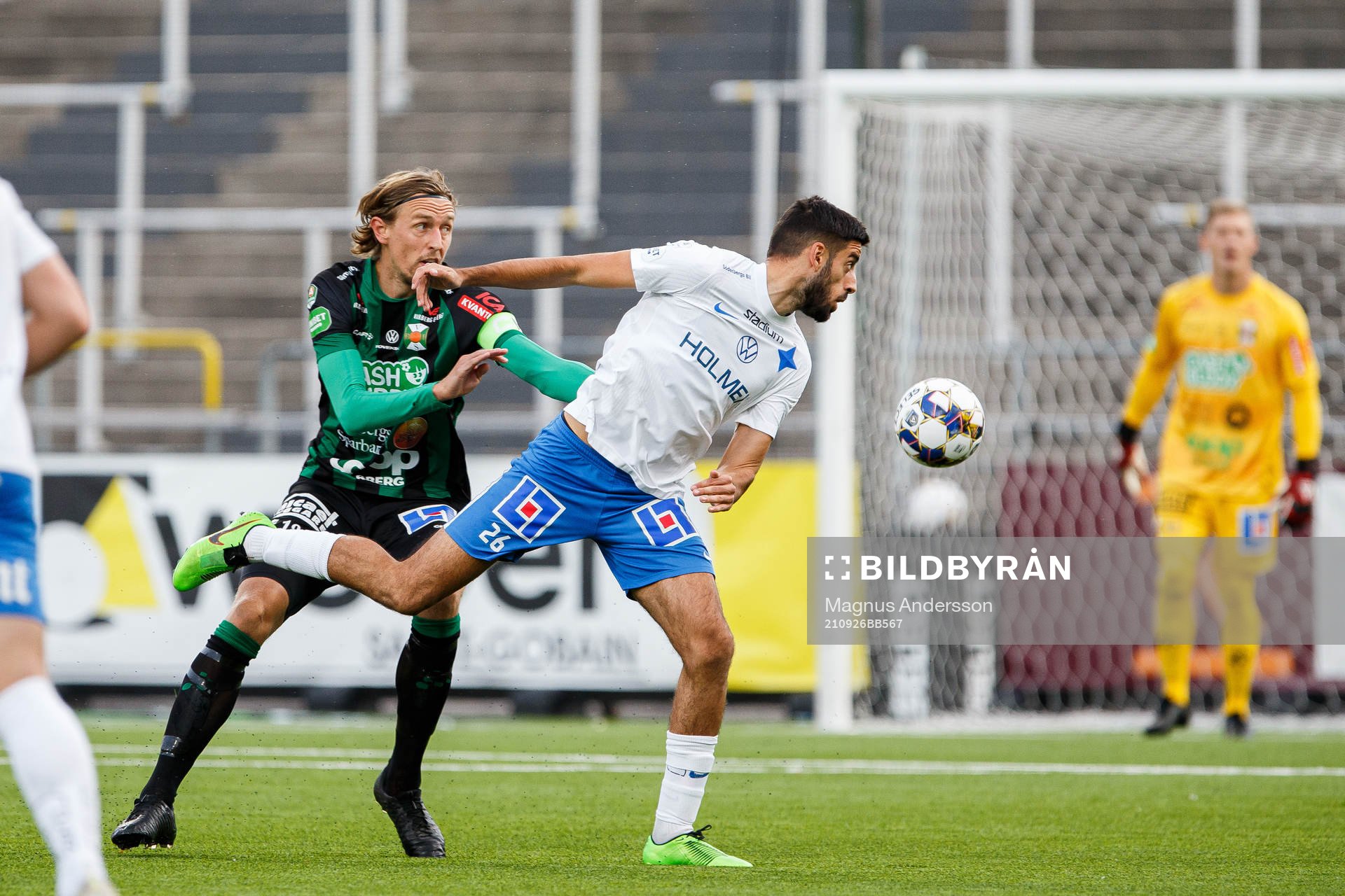 IFK Norrköpings Dino Salihovic och Varbergs Joakim Lindner