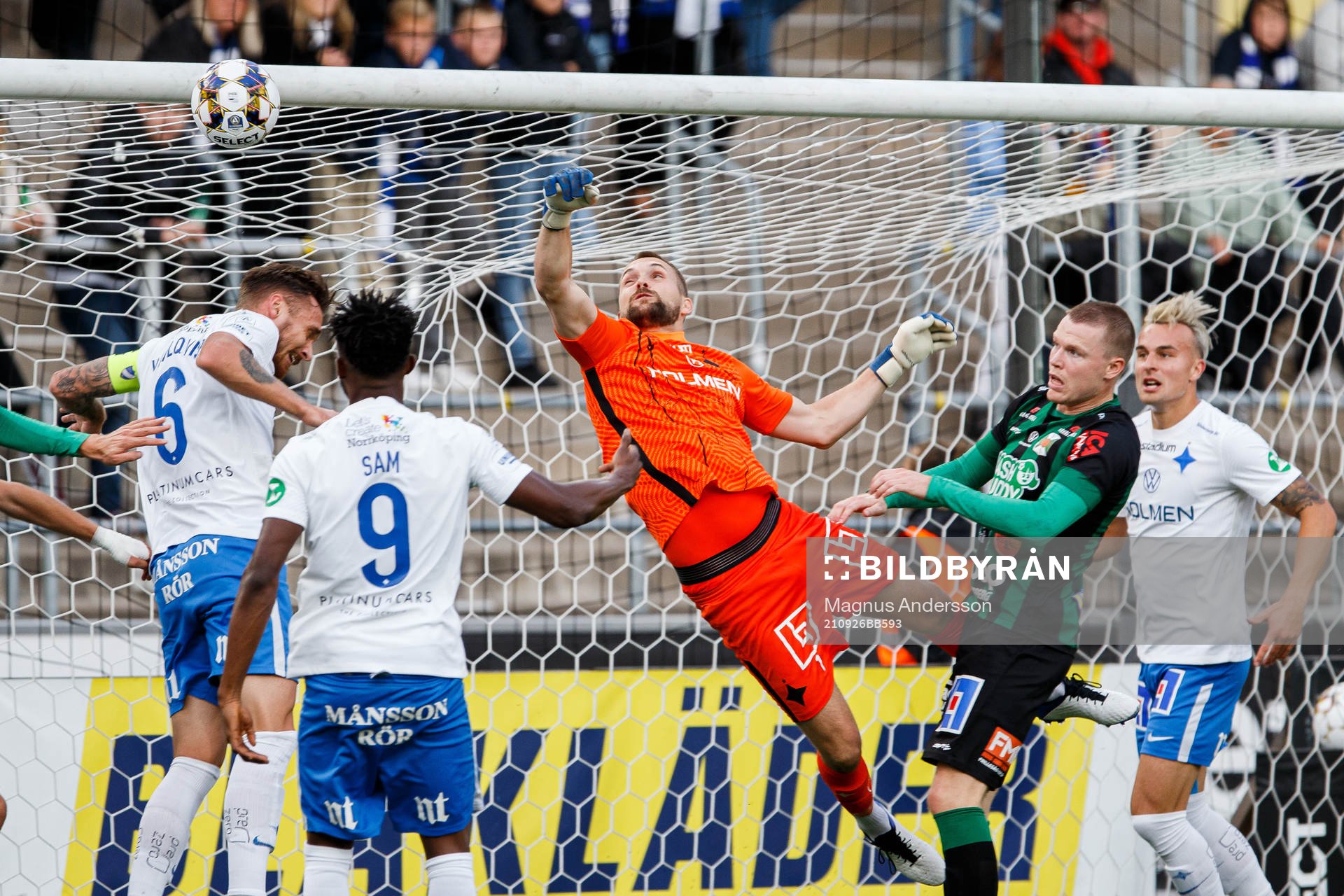 IFK Norrköpings målvakt Oscar Jansson