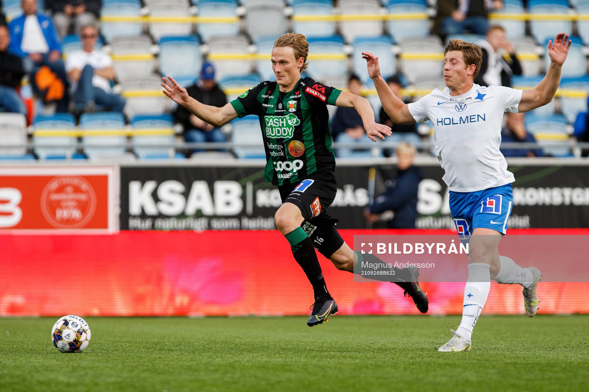 Varbergs Alexander Johansson  och IFK Norrköpings