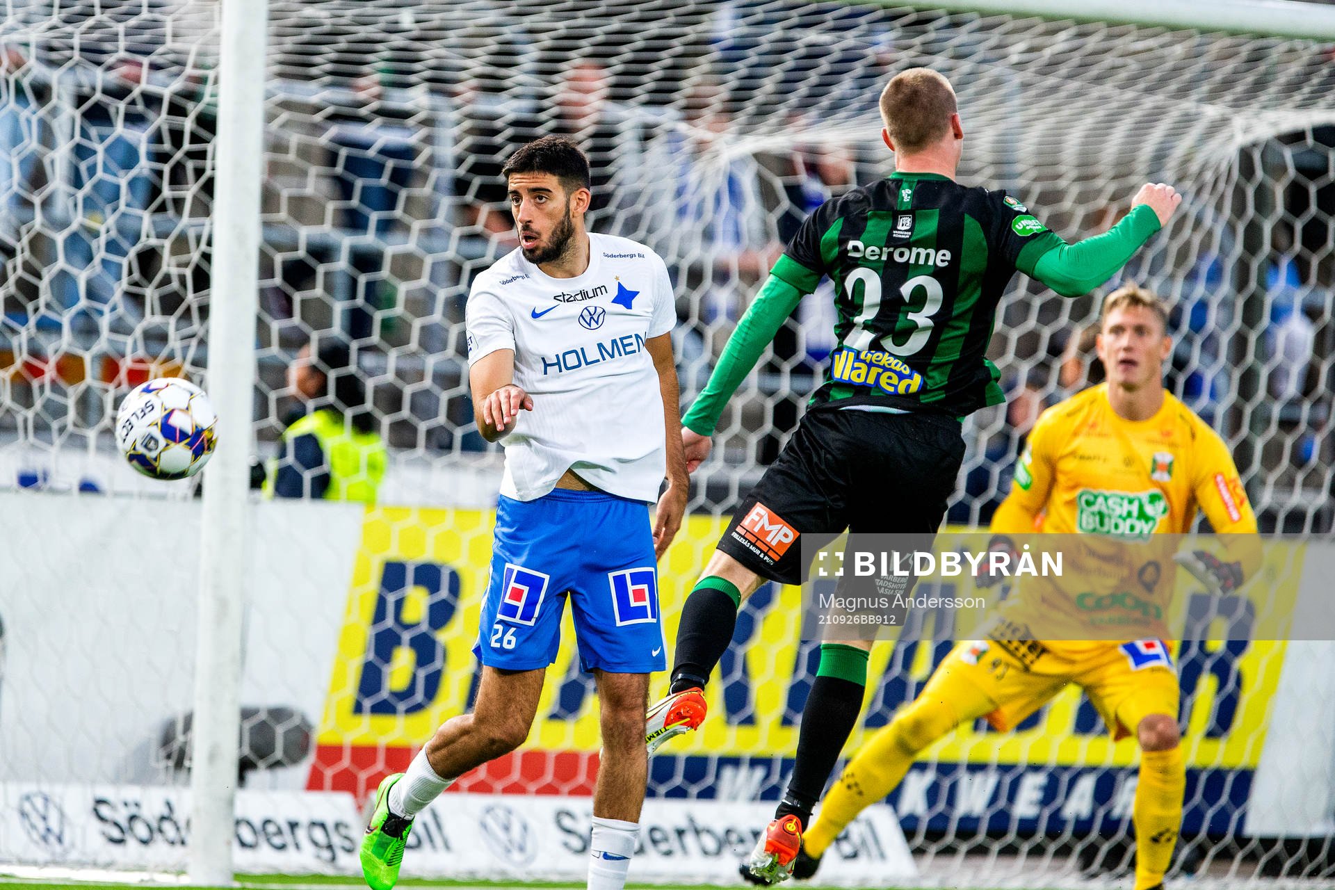 IFK Norrköpings Kristoffer Khazeni och Varbergs Anton
