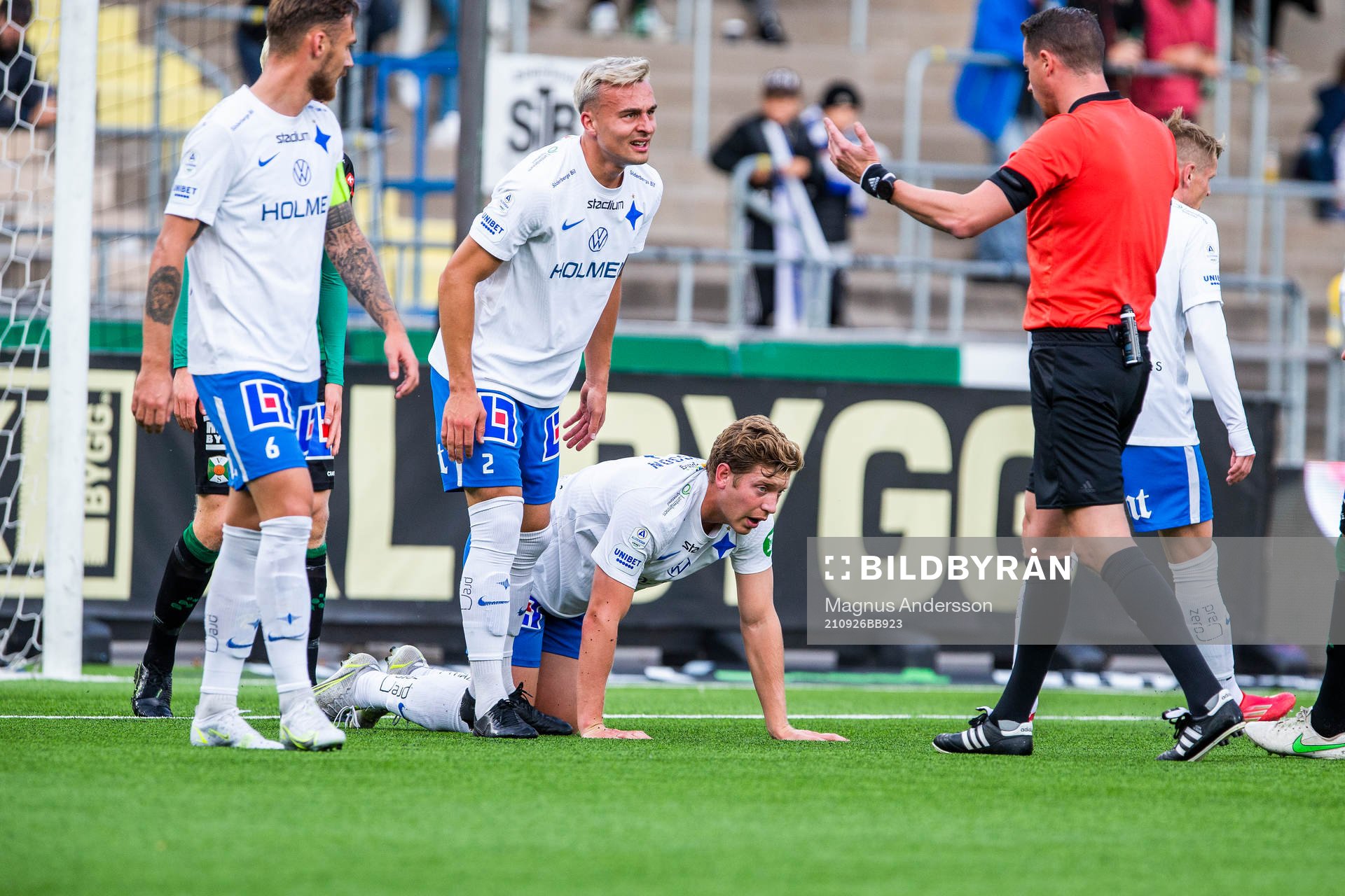 IFK Norrköpings Linus Wahlqvist, Henrik Castegren och