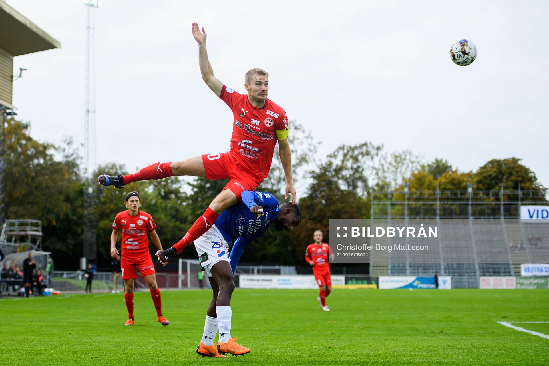 Värnamos Freddy Winsth och Trelleborgs Mohammed Khalid