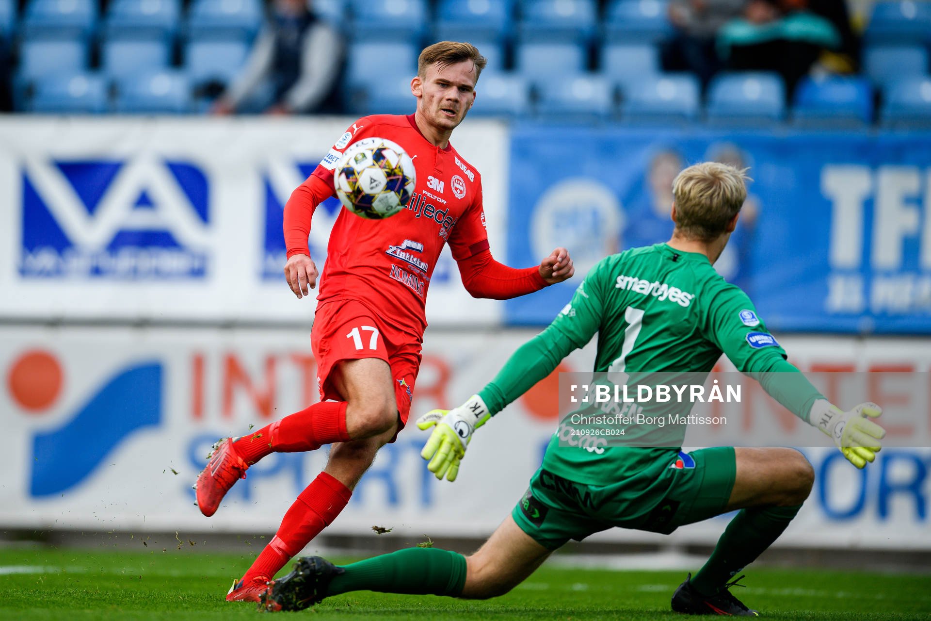 Värnamos Oscar Uddenäs gör 0-2