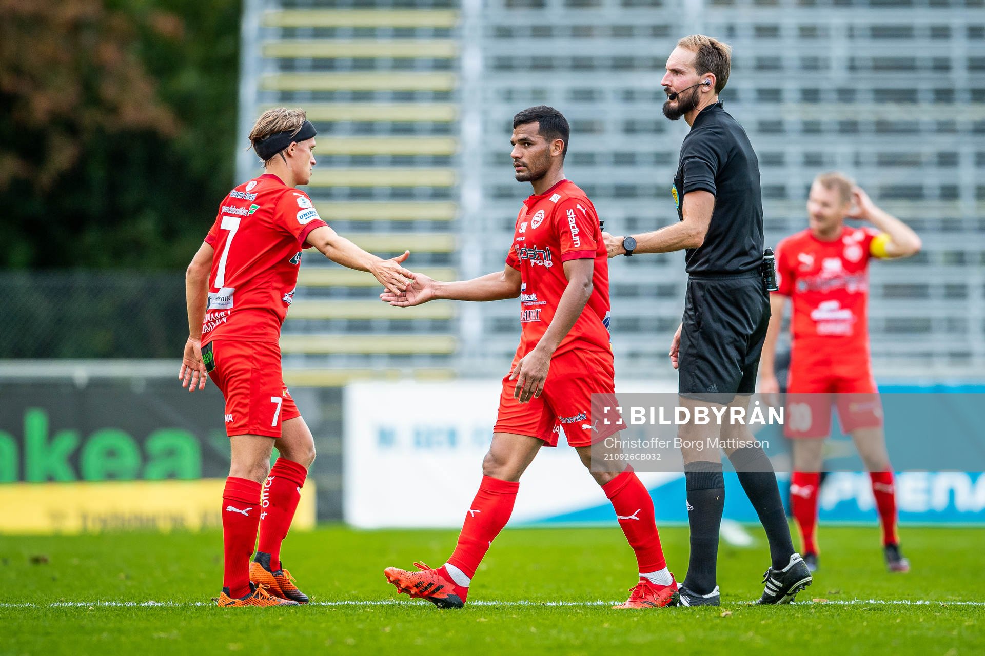 Värnamos Wenderson Oliveira do Nascimento har ont