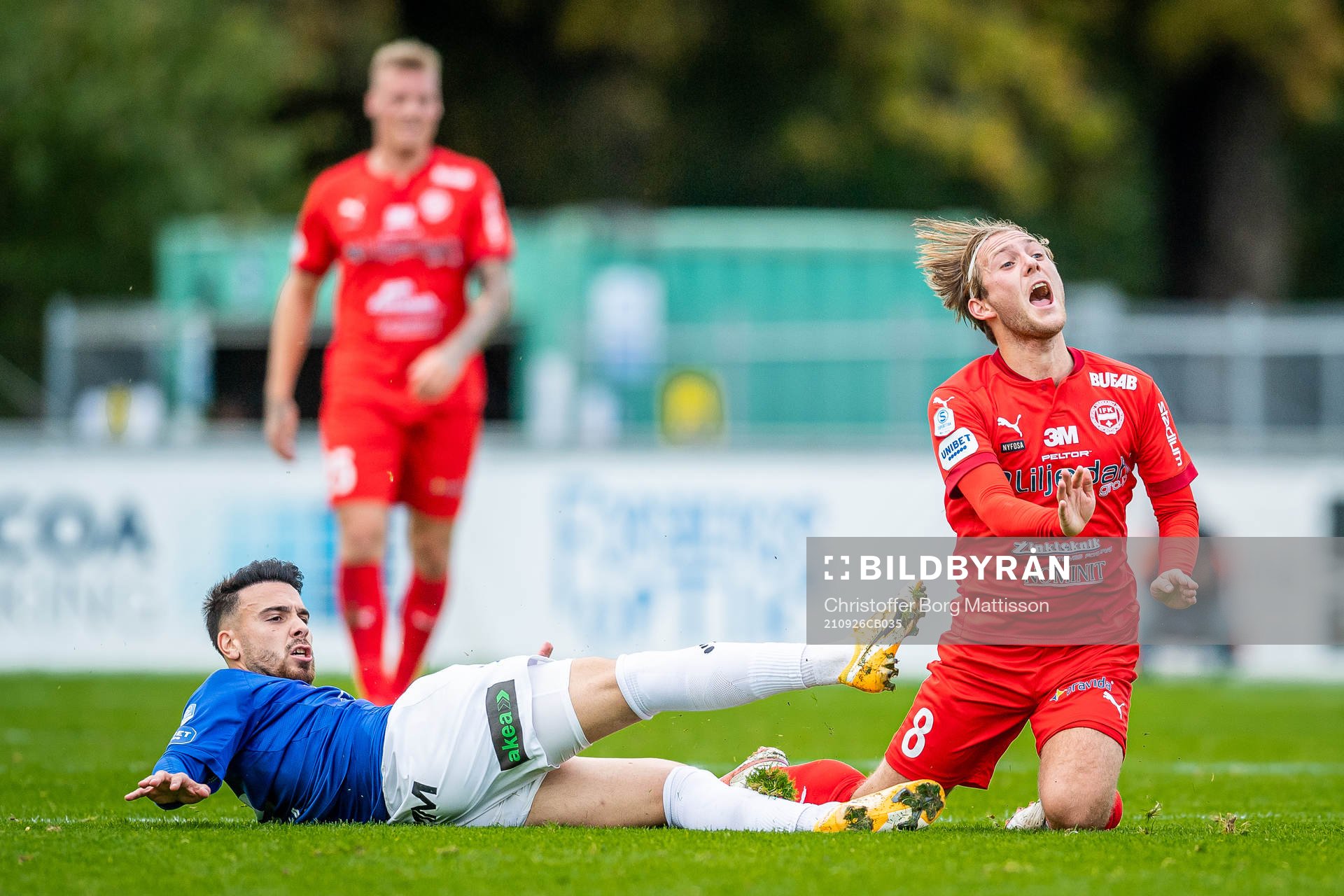 Trelleborgs Dzenis Kozica mot Värnamos William Kenndal