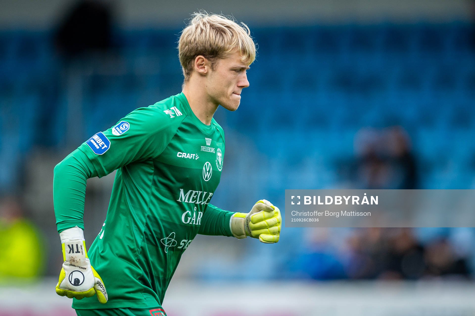 Trelleborgs målvakt Kasper Thiesson Kristensen deppar