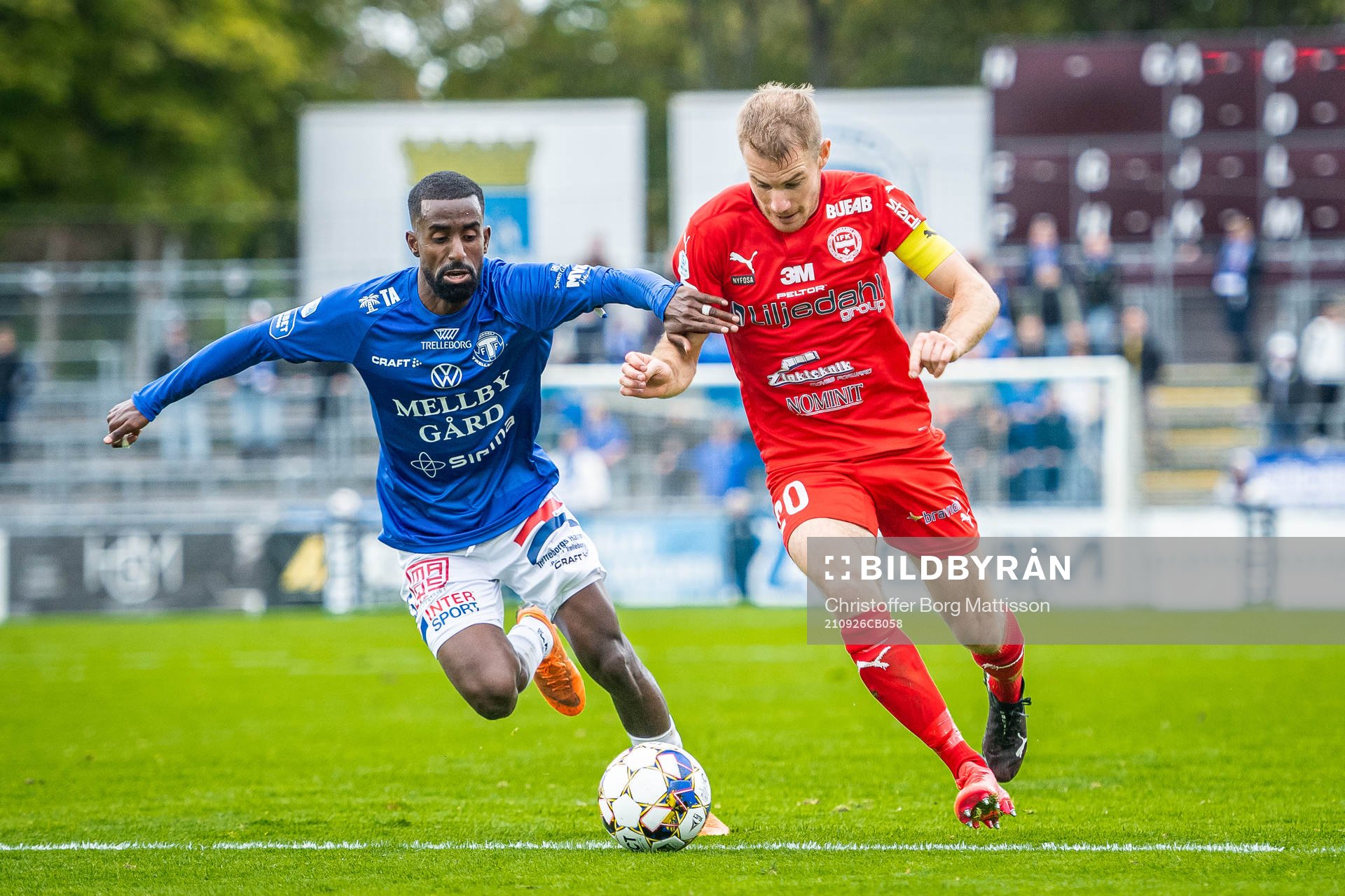 Trelleborgs Mohammed Khalid Saeid och Värnamos Freddy