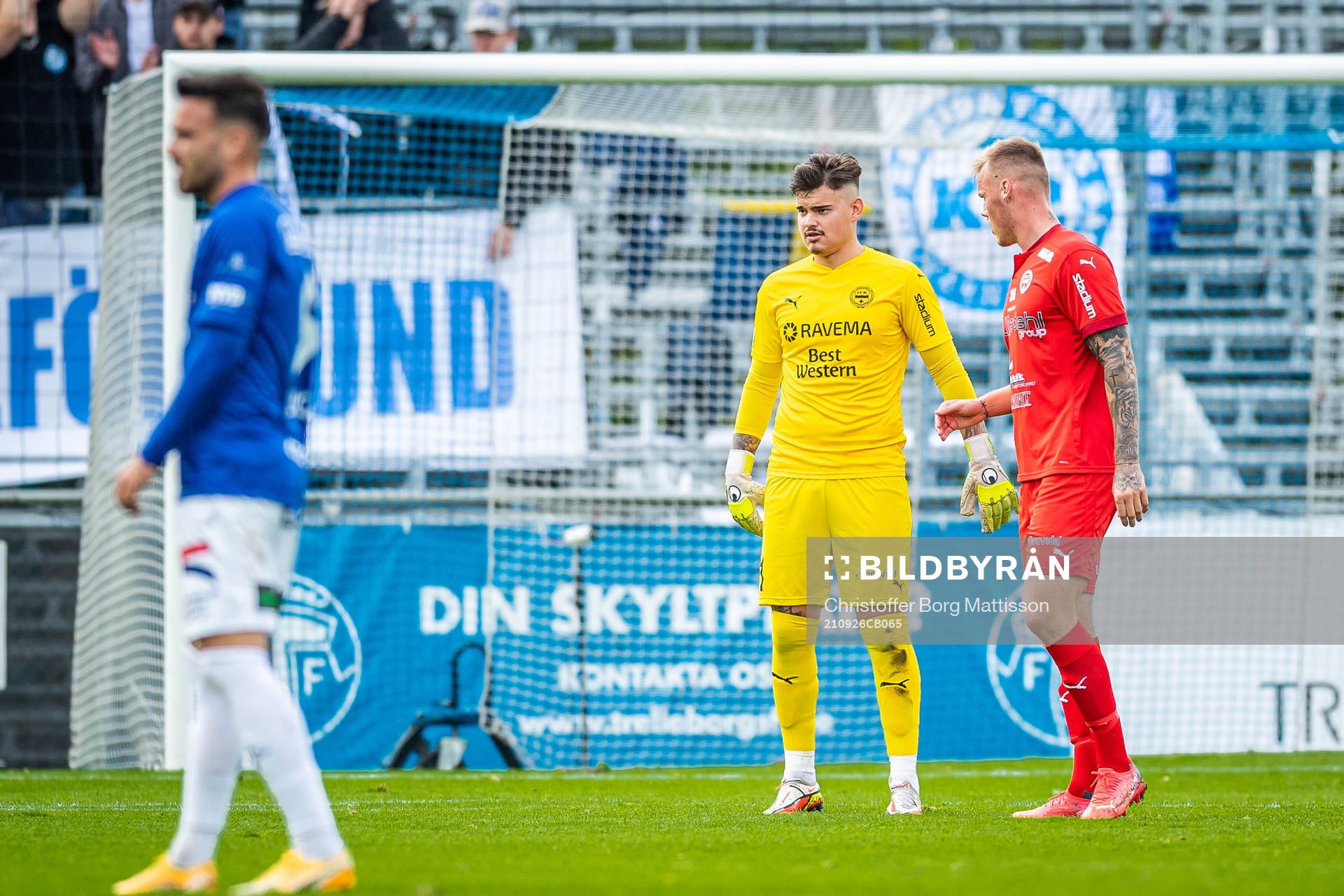 Värnamos målvakt Filip Eriksson