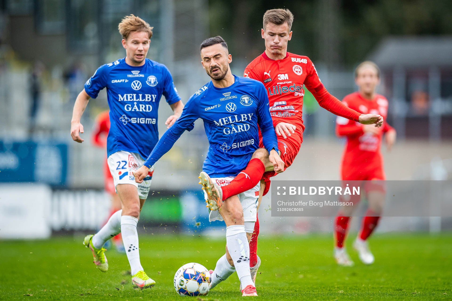 Trelleborgs Simon Amin och Värnamos Robin Dzabic