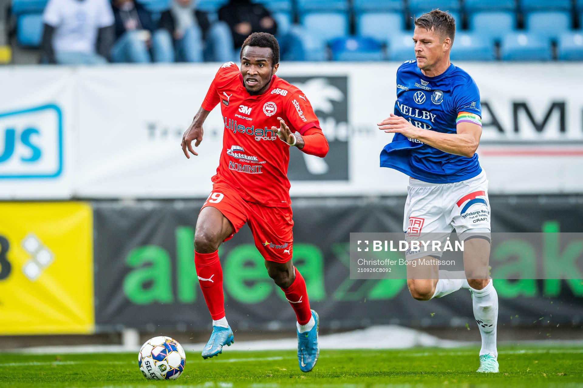 Värnamos Christian Moses och Trelleborgs Fredrik Liverstam
