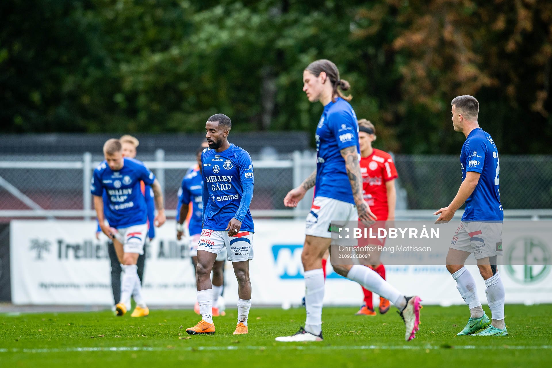 Trelleborgs spelare deppar