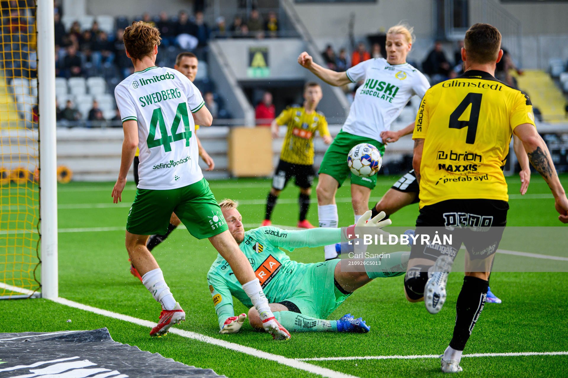 Hammarbys målvakt David Ousted