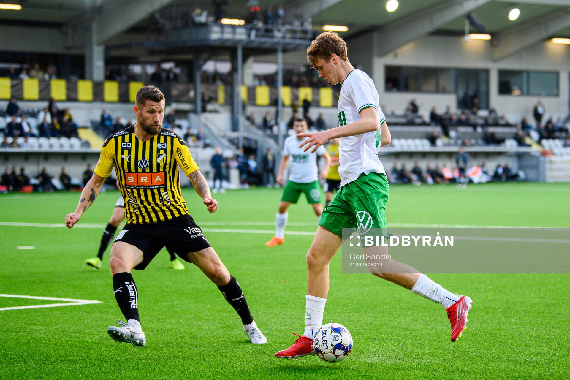 Häckens Joona Toivio och Hammarbys Williot Swedberg
