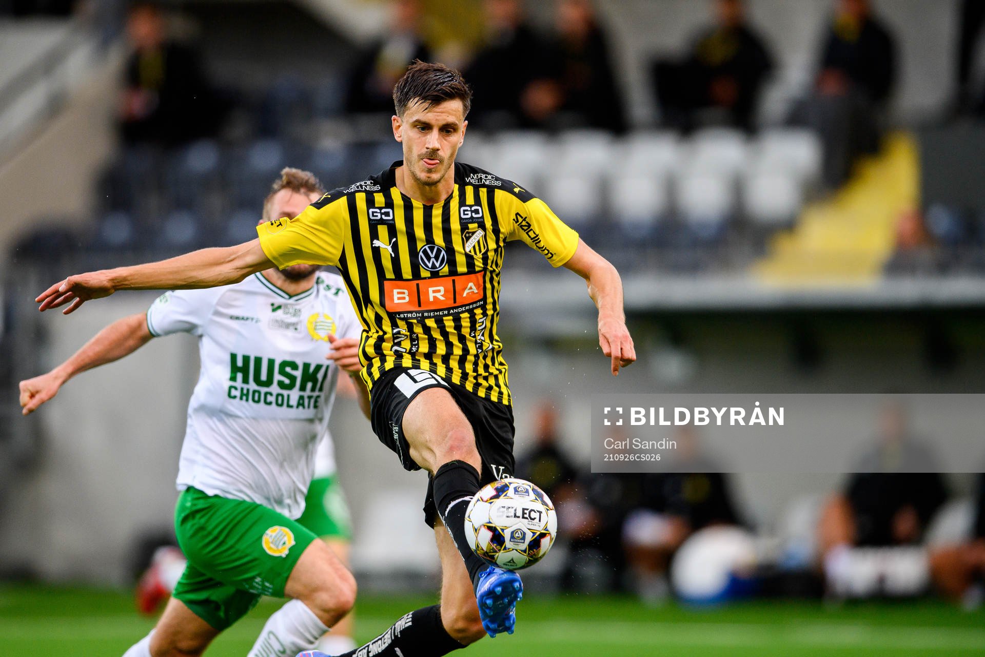 Häckens Alexander Jeremejeff gör 1-1