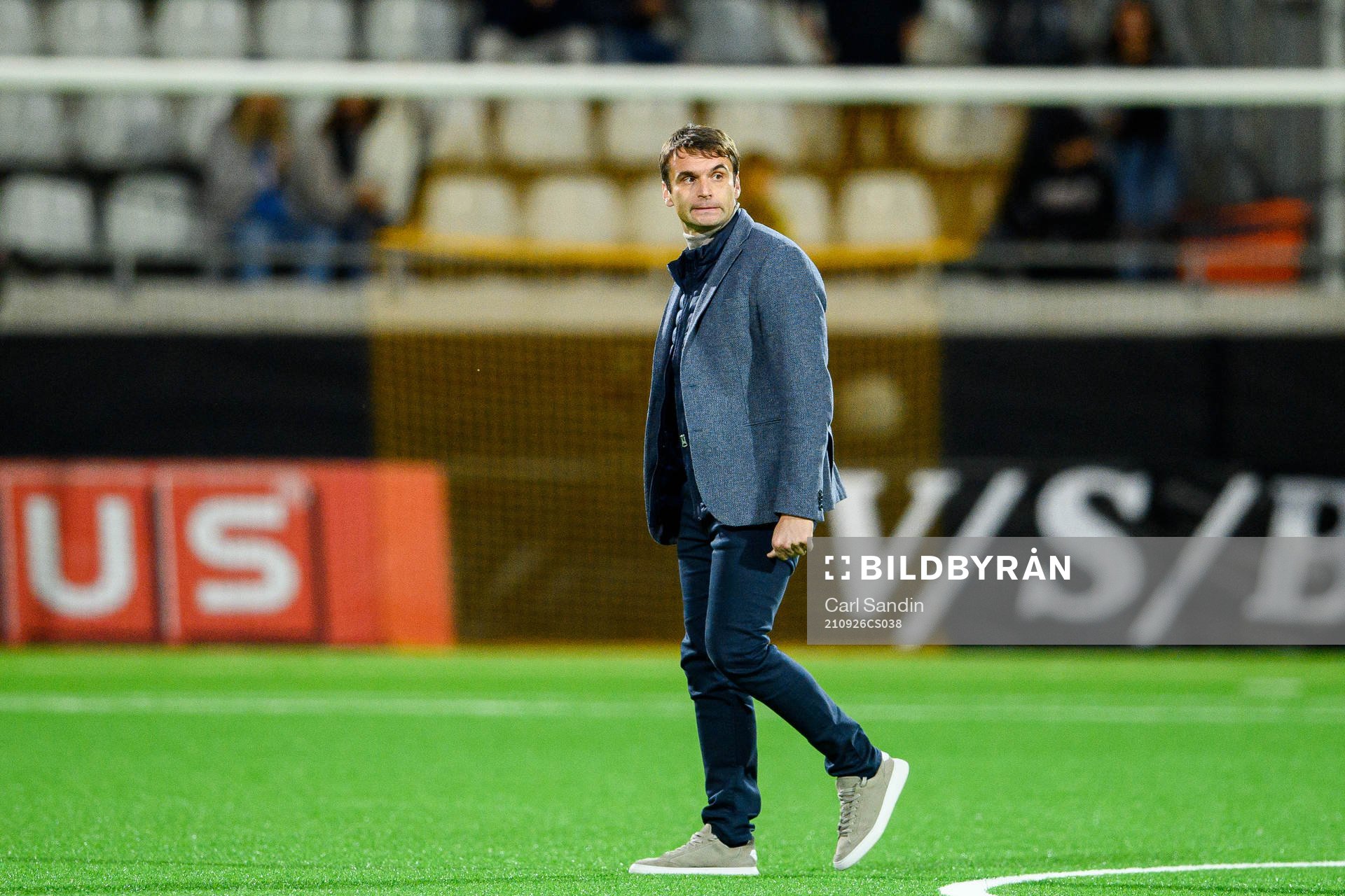 Hammarbys tränare Milos Milojevic deppar