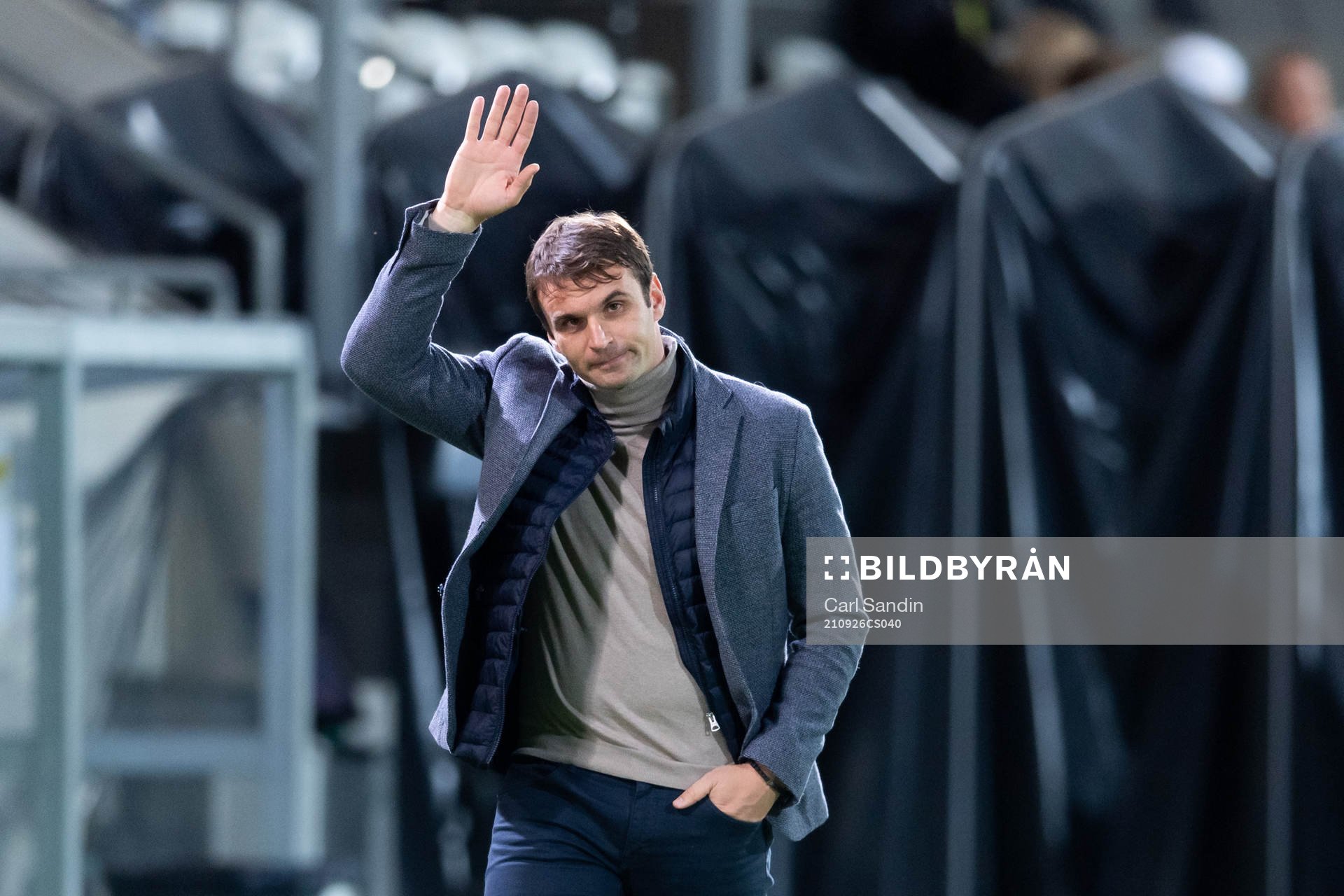 Hammarbys tränare Milos Milojevic