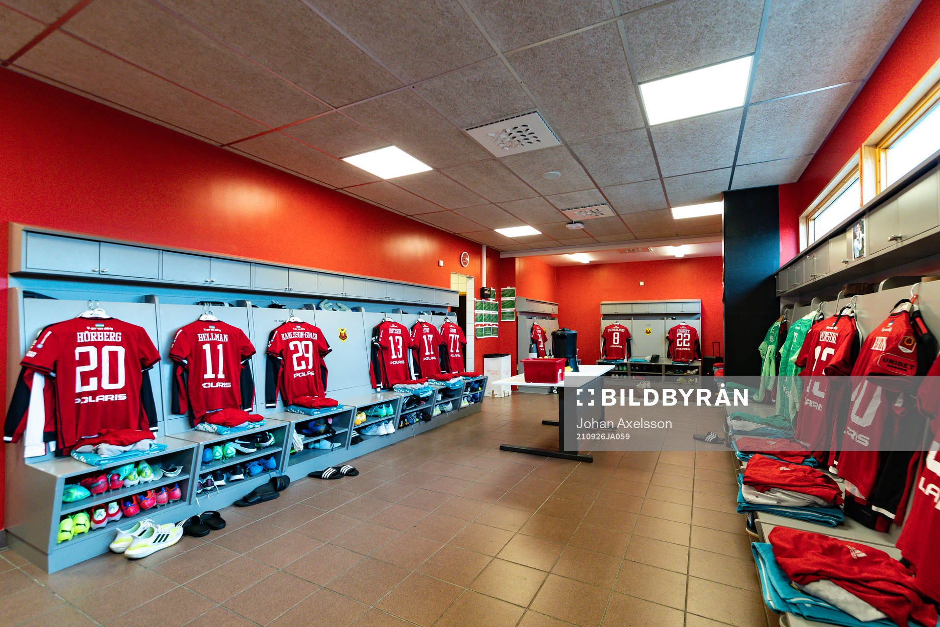 Östersunds omklädningsrum