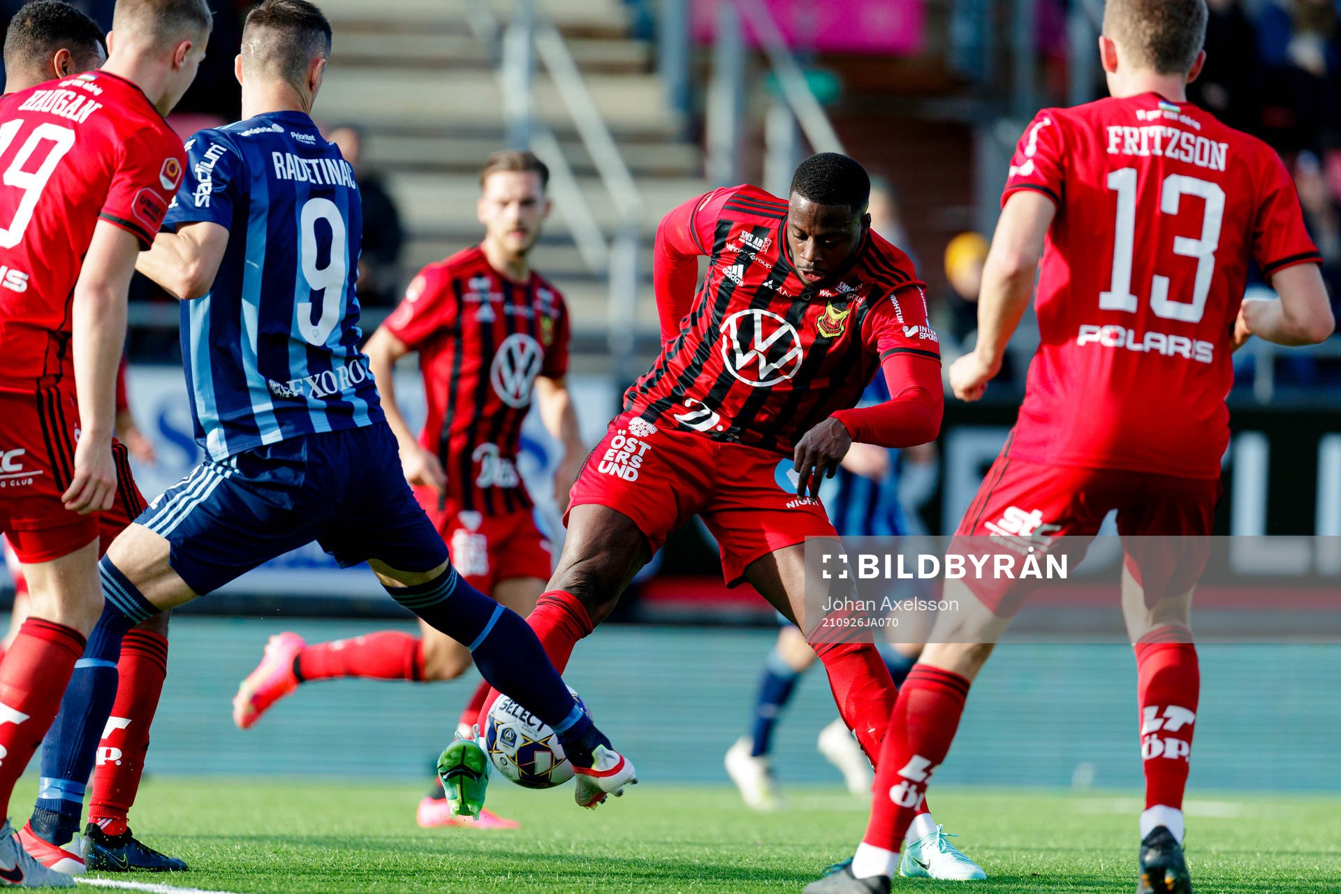 Östersunds Isak Ssewankambo