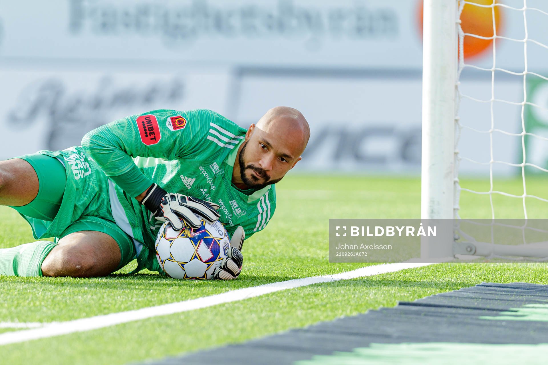 Östersunds målvakt Aly Keita