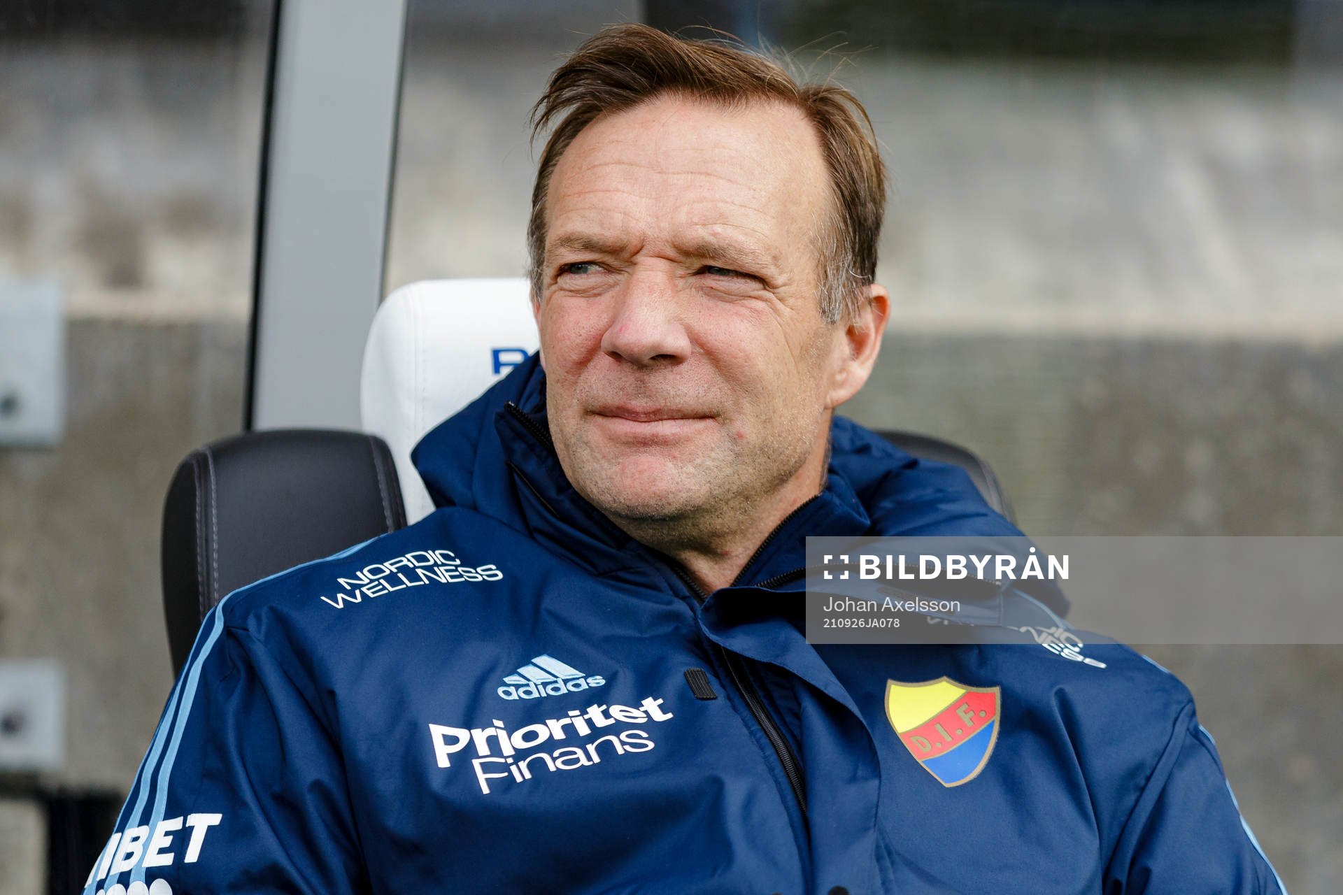 Djurgårdens tränare Kim Bergstrand