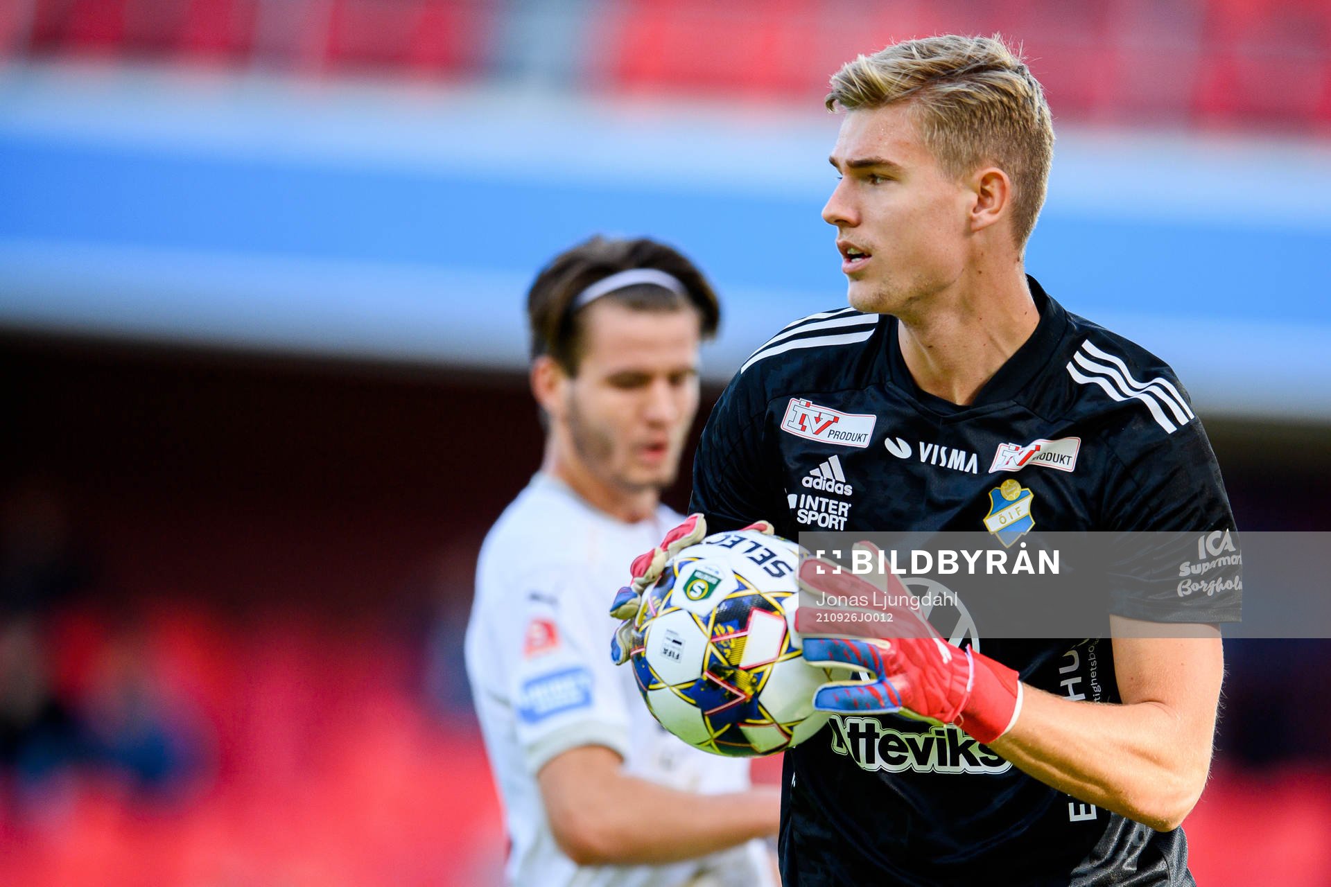 Östers målvakt Mathias Nilsson