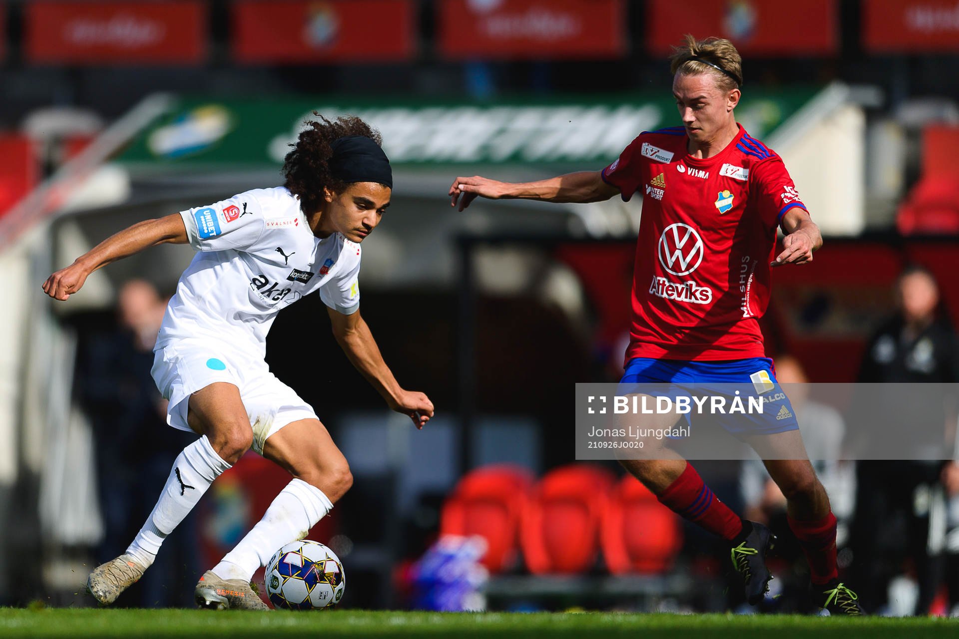 Helsingborgs Adam Kaied och Östers Isak Magnusson