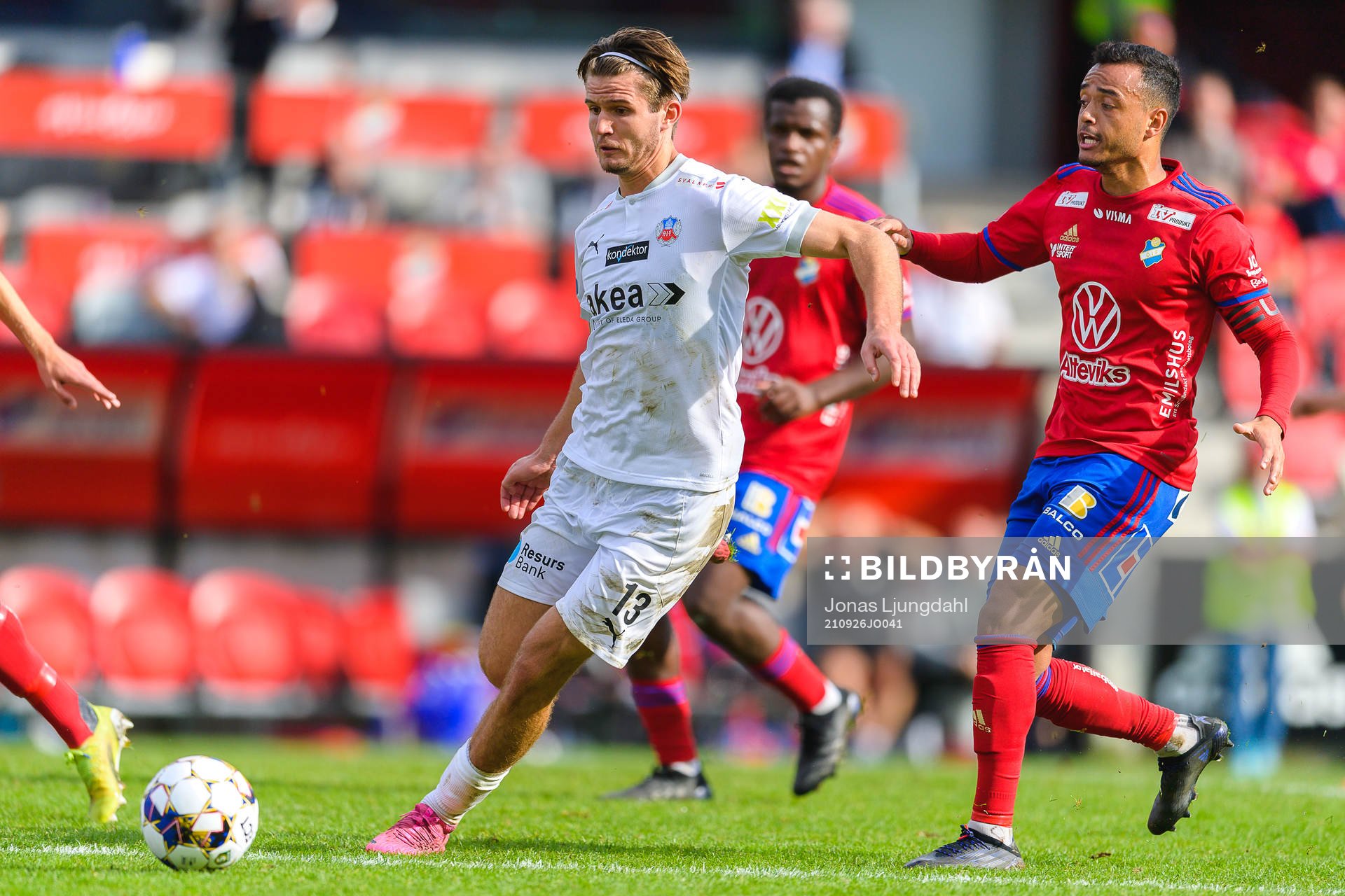 Helsingborgs Wilhelm Loeper och Östers Marc Rochester