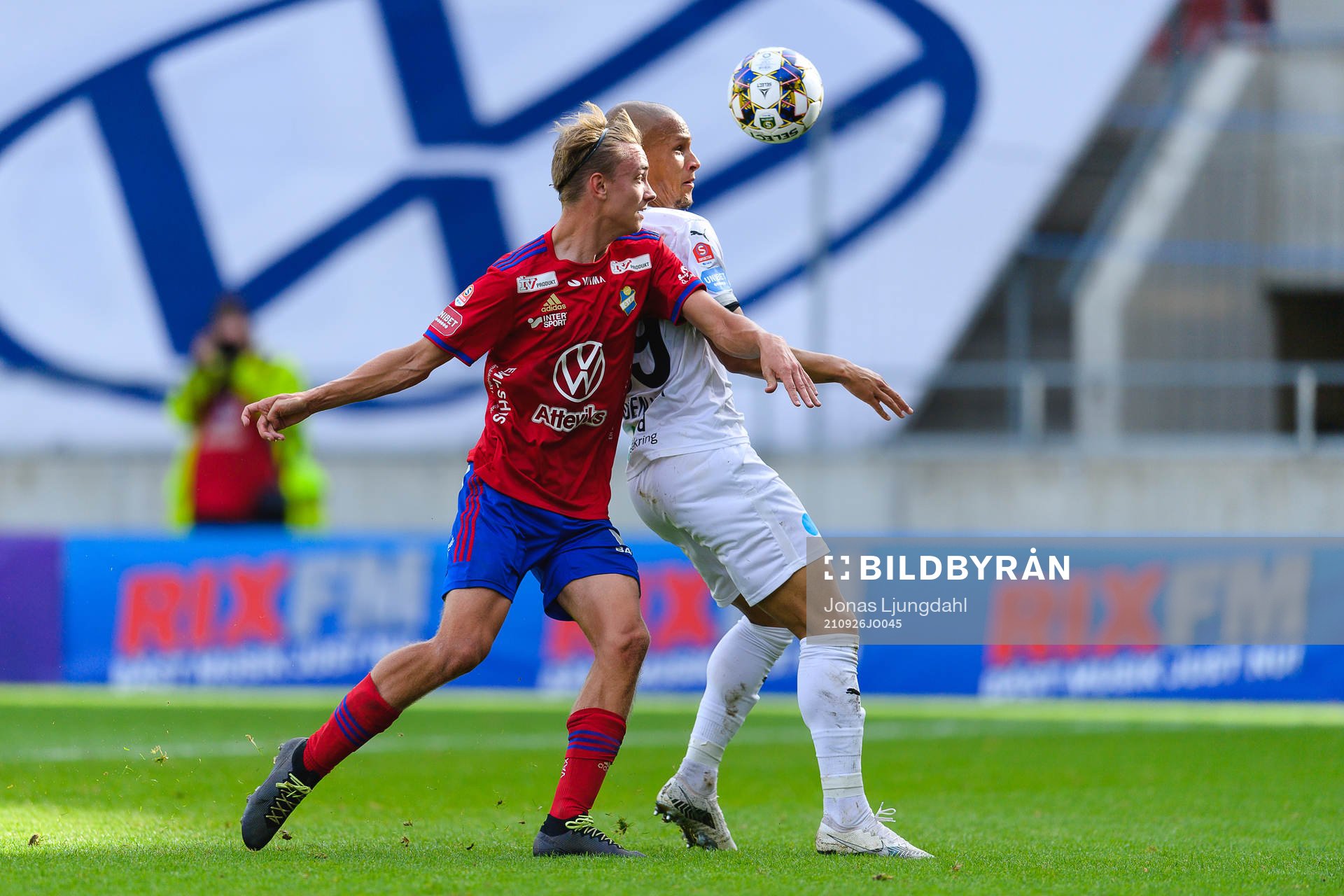 Östers Isak Magnusson och Helsingborgs Anthony van