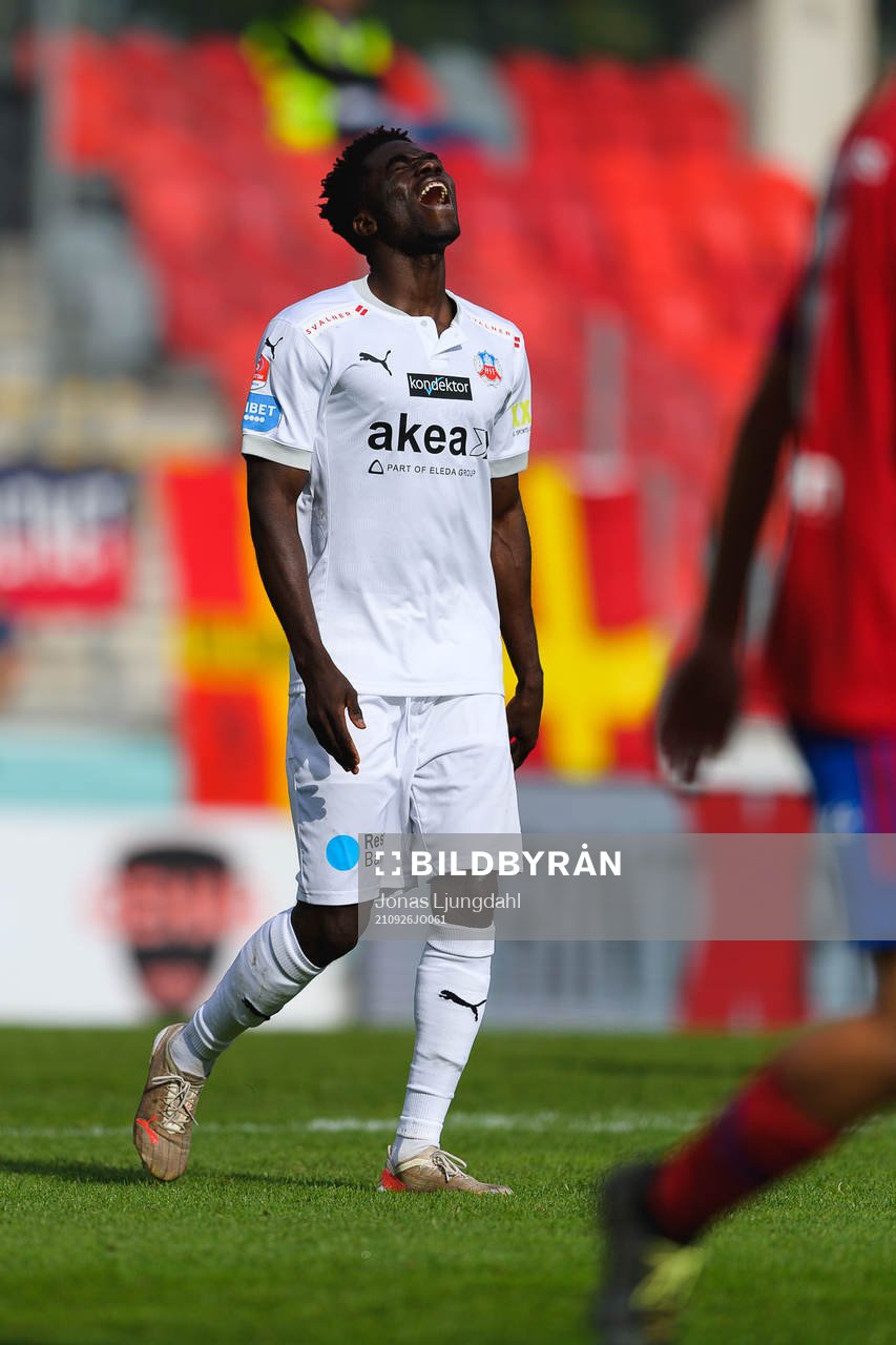 Helsingborgs Benjamin Acquah deppar