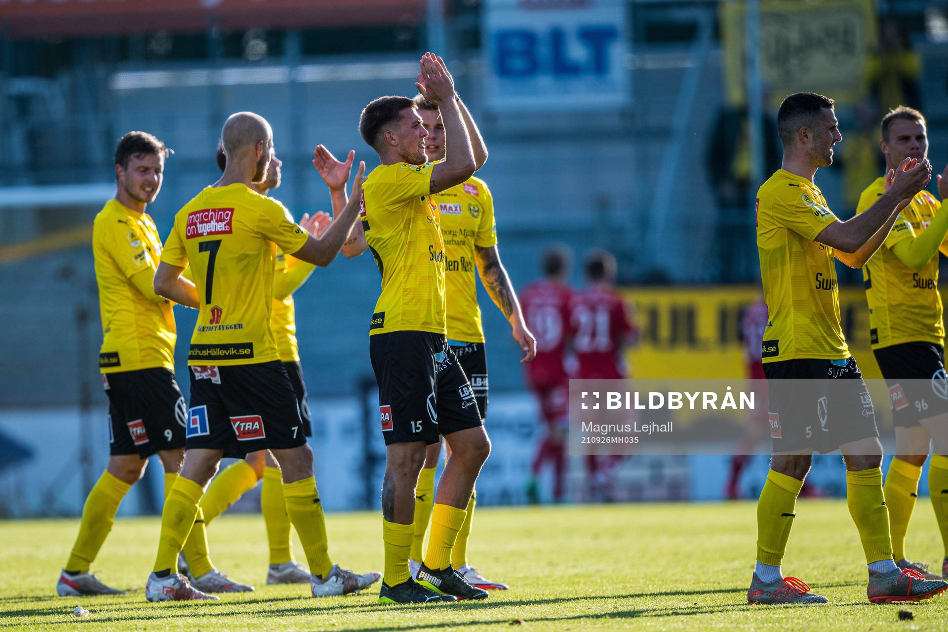 Mjällbys Ivan Kricak  jublar