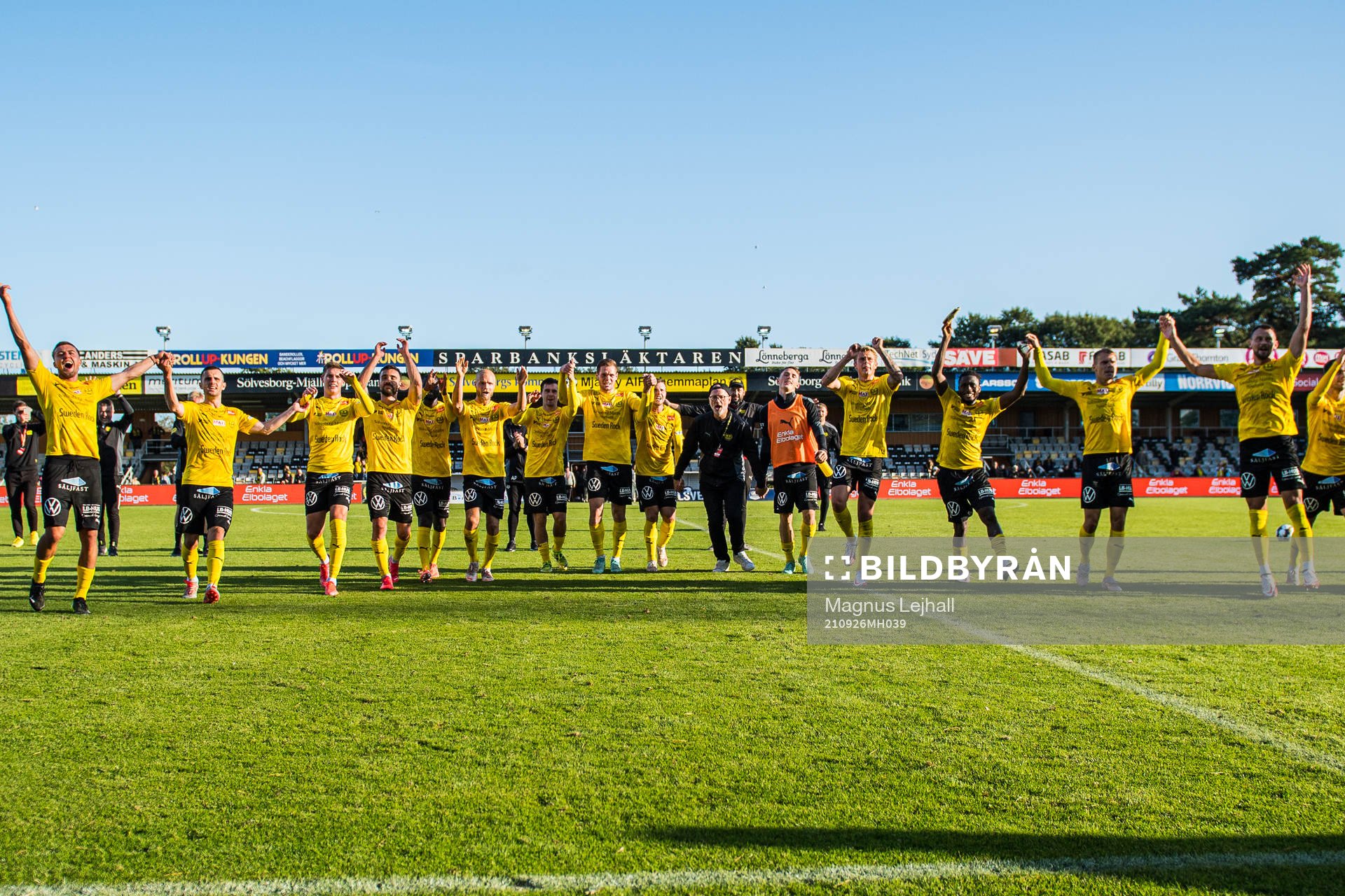 Mjällby jublar