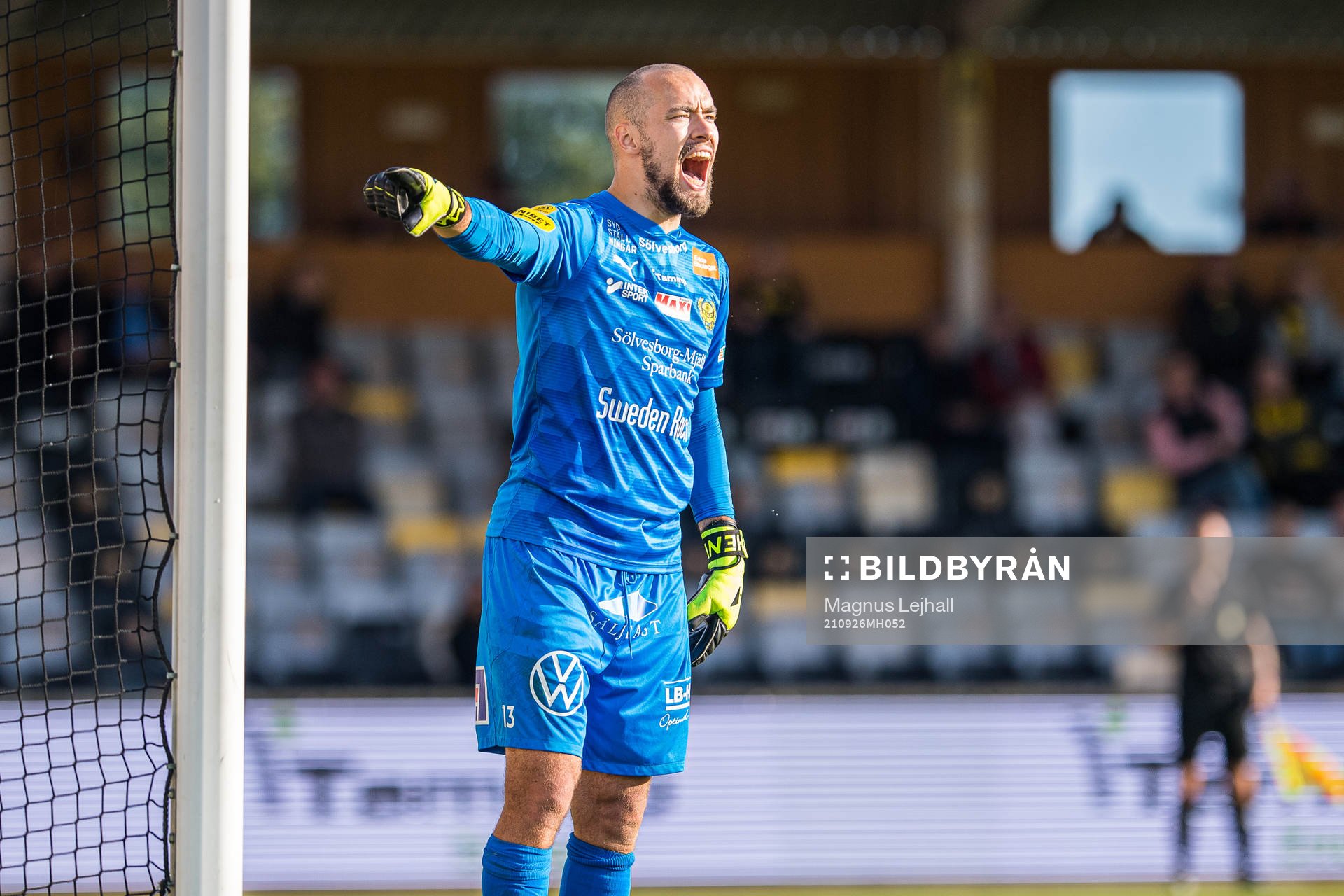 Mjällbys målvakt Carl-Johan Eriksson