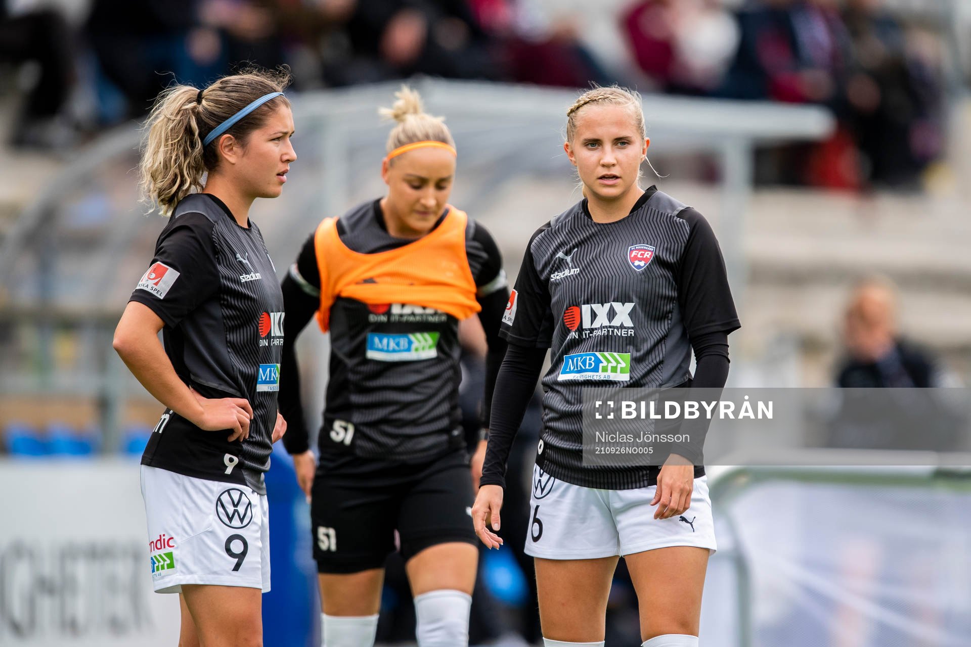 Rosengårds Loreta Kullashi och Ria Noora Minerva Öling