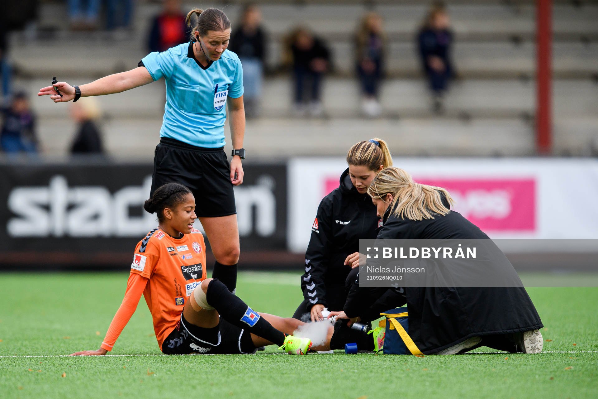 Kristianstads Sveindís Jane Jónsdóttir får vård