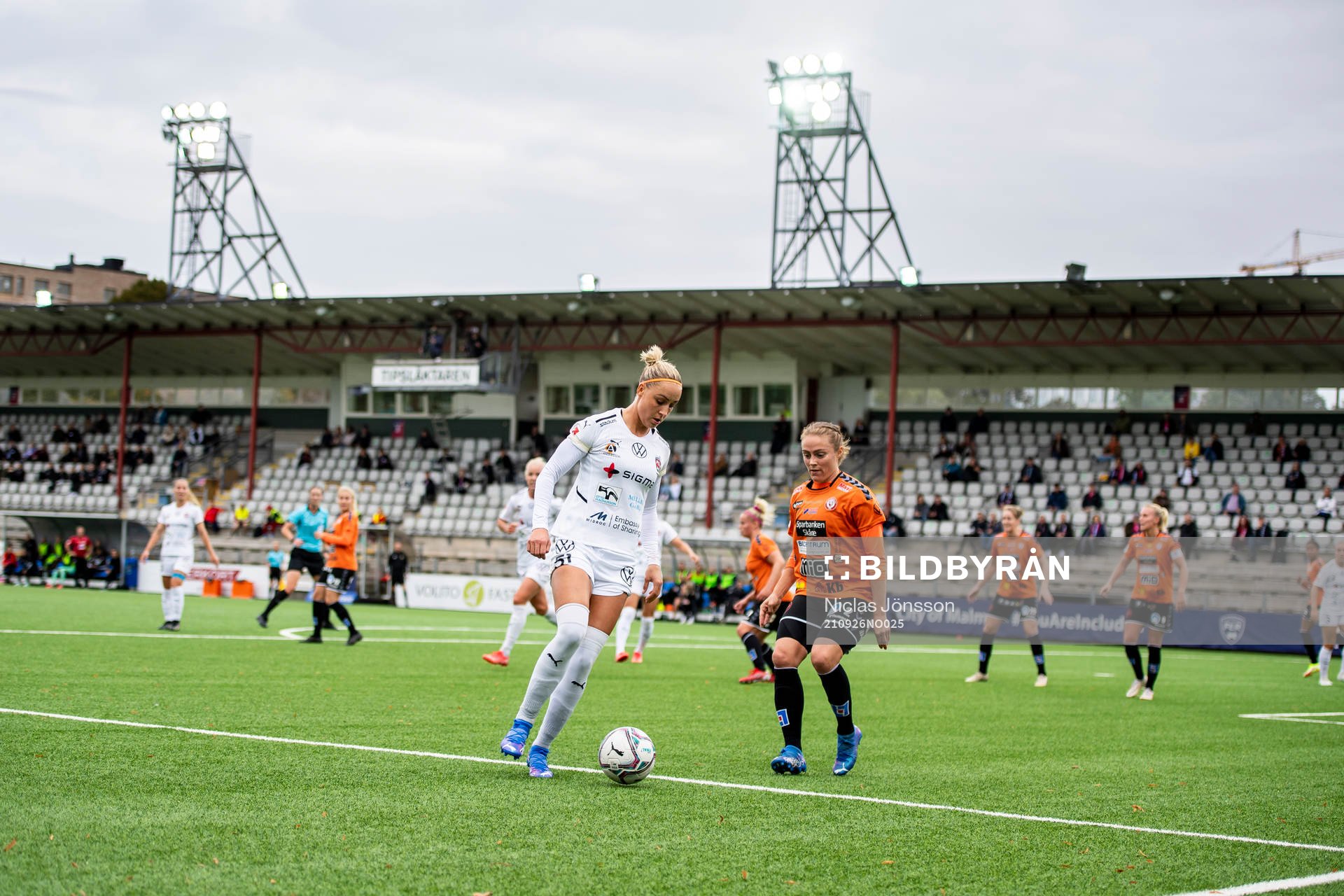 Rosengårds Sanne Troelsgaard och Kristianstads Sif