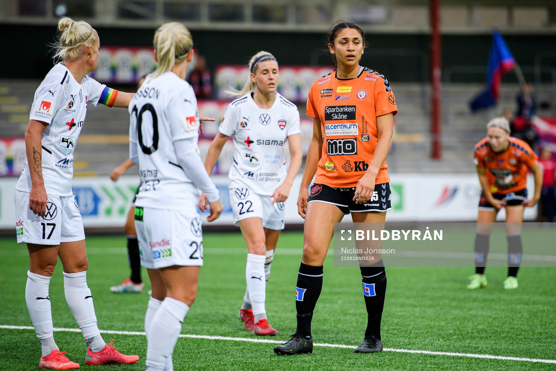 Kristianstads Miranda Nild deppar