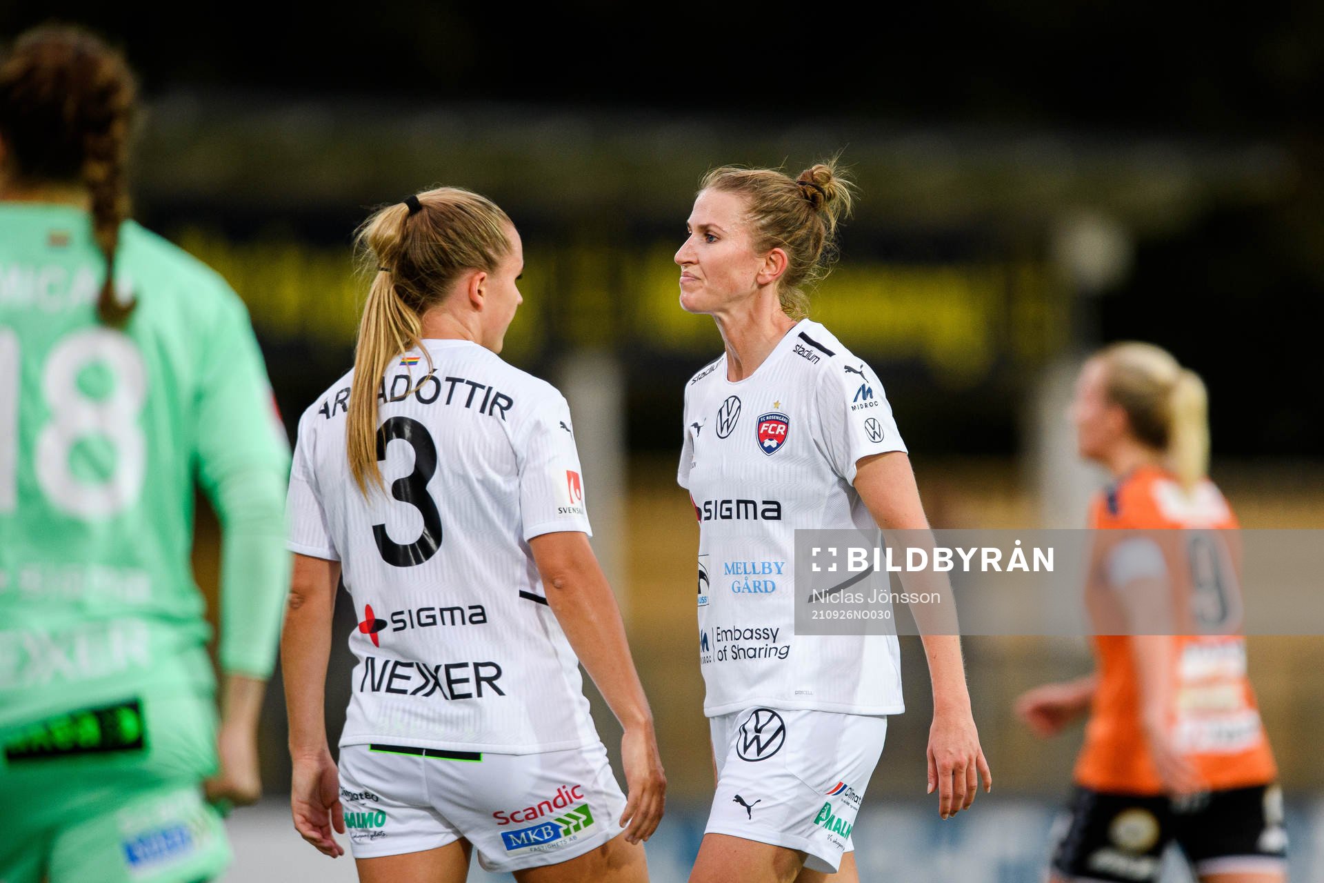 Rosengårds Emma Berglund deppar