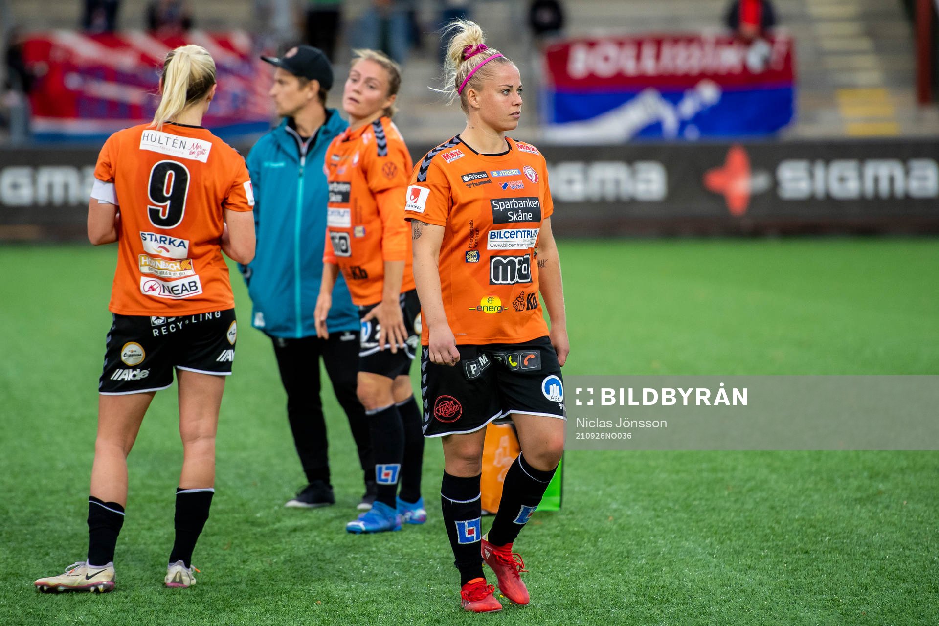 Kristianstads Therese Sessy Åsland deppar