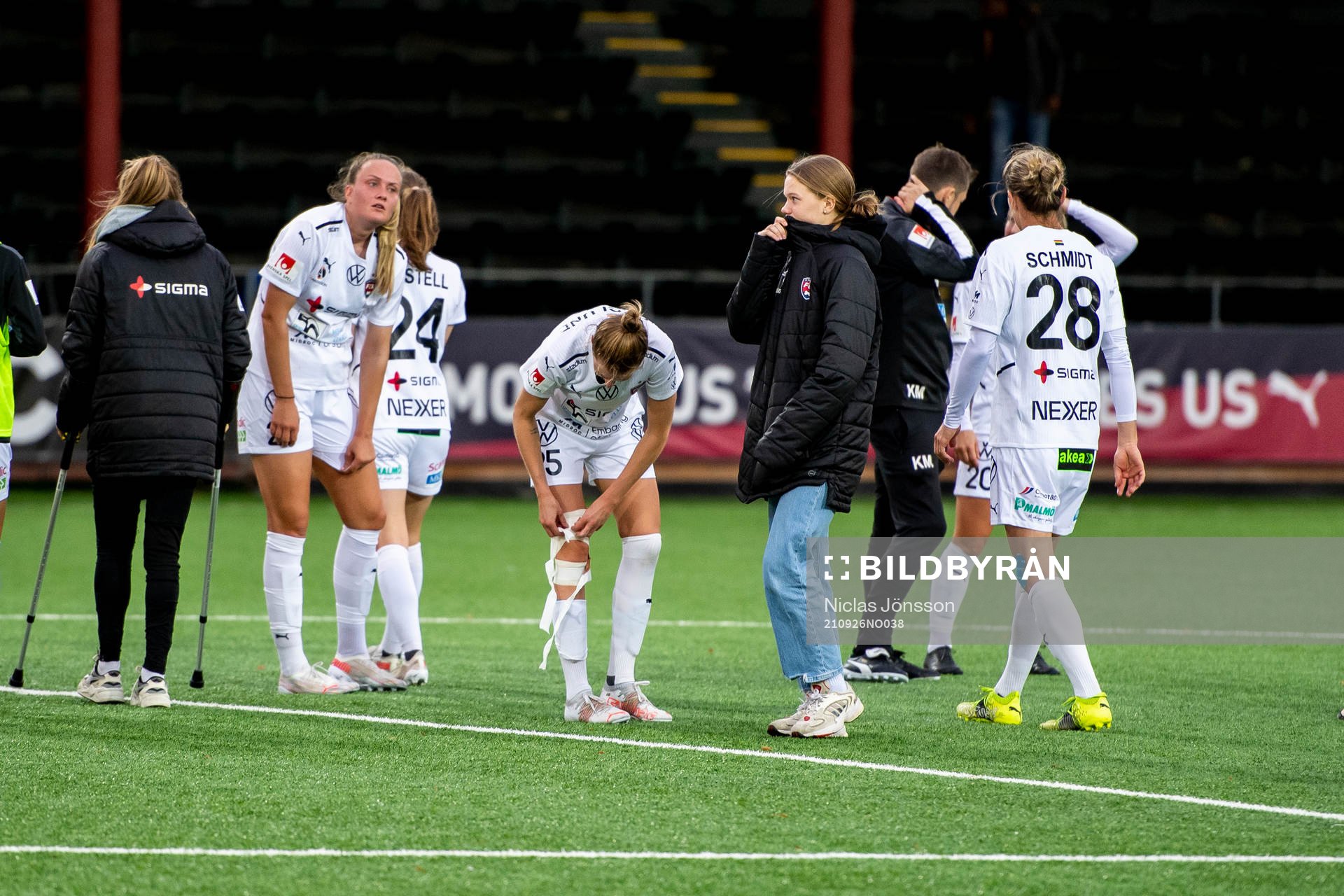 Rosengårds Emma Berglund  deppar
