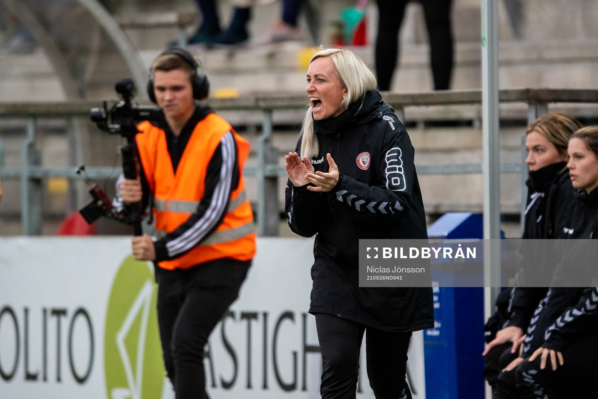 Kristianstads tränare Elisabet Gunnarsdóttir