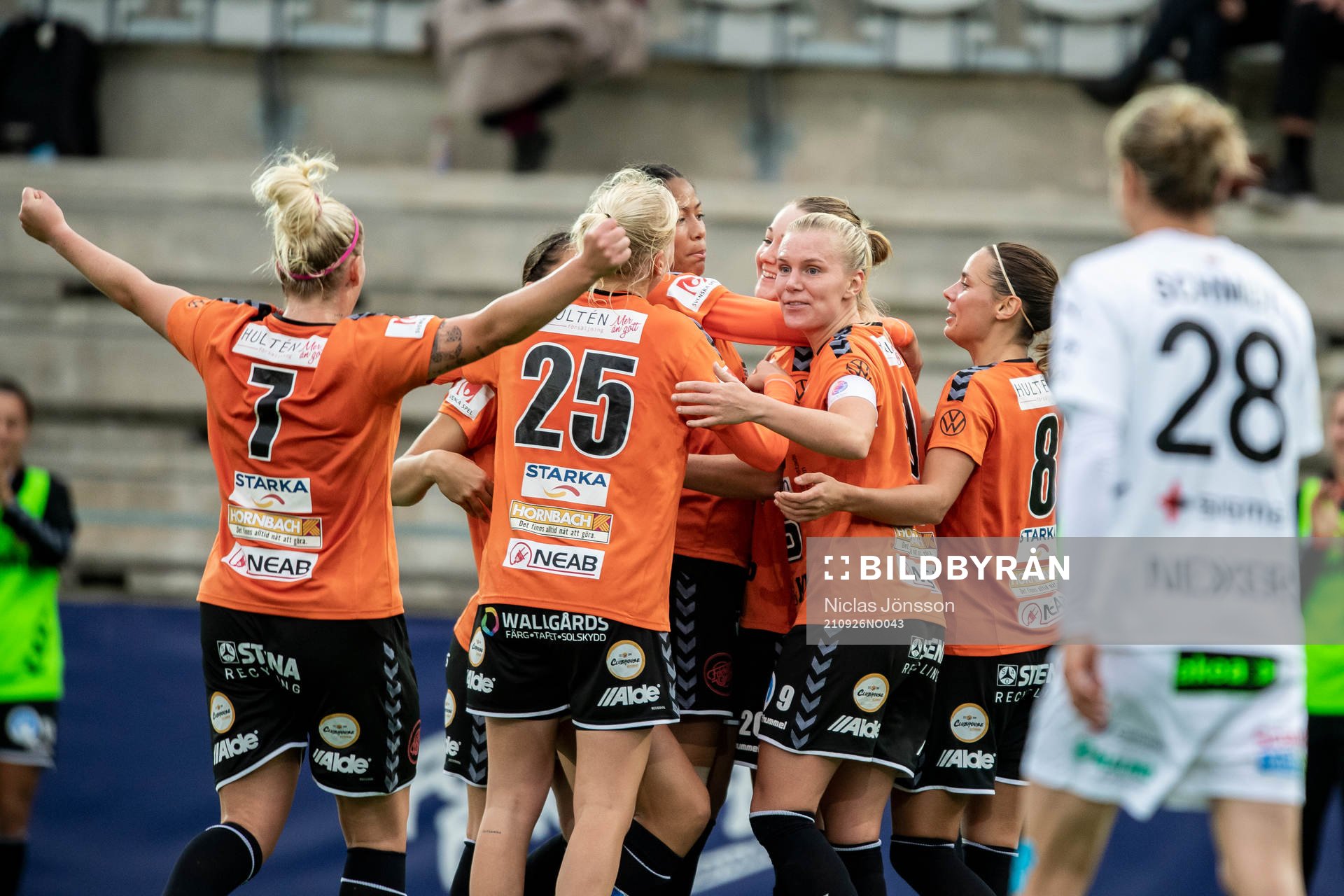 Kristianstads Josefine Rybrink jublar